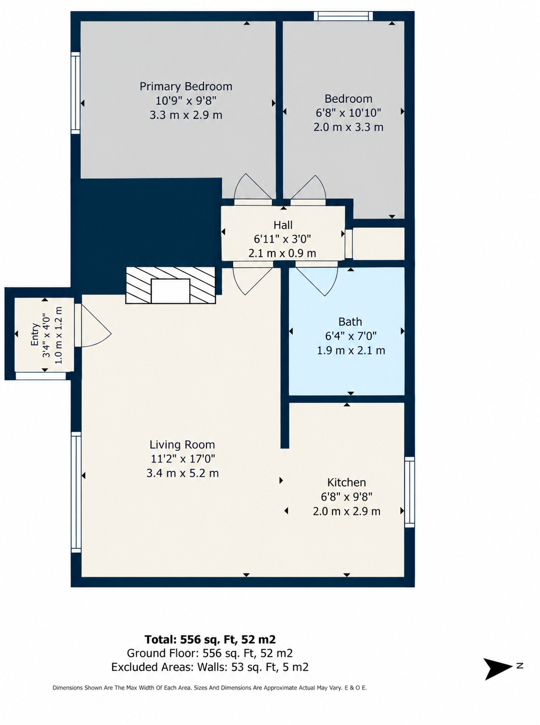 Allhallows Road, London floorplan