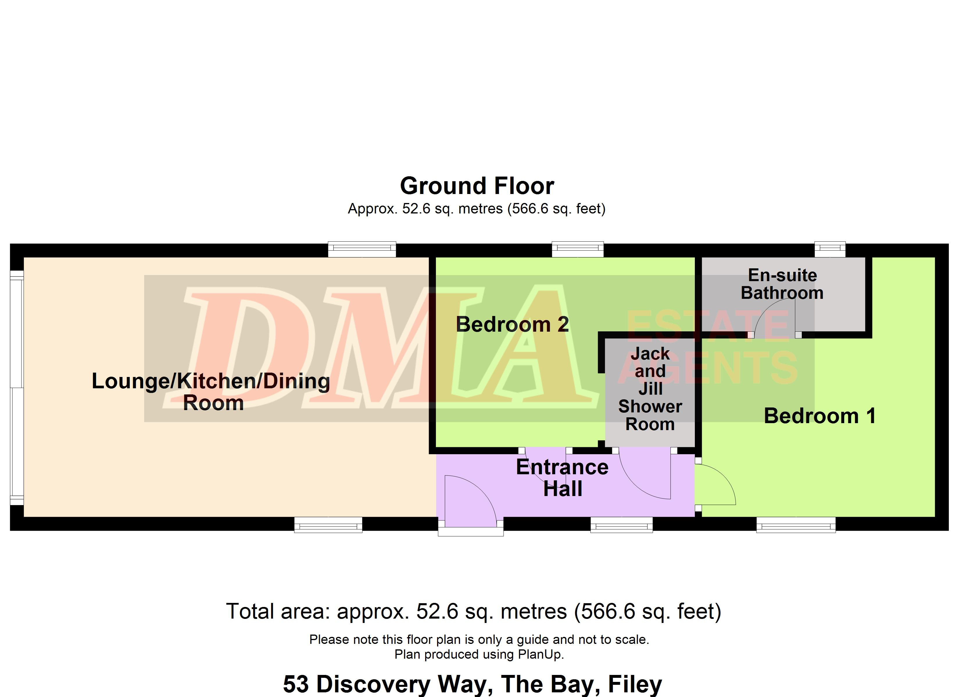 53, Discovery Way, The Bay, Filey floorplan