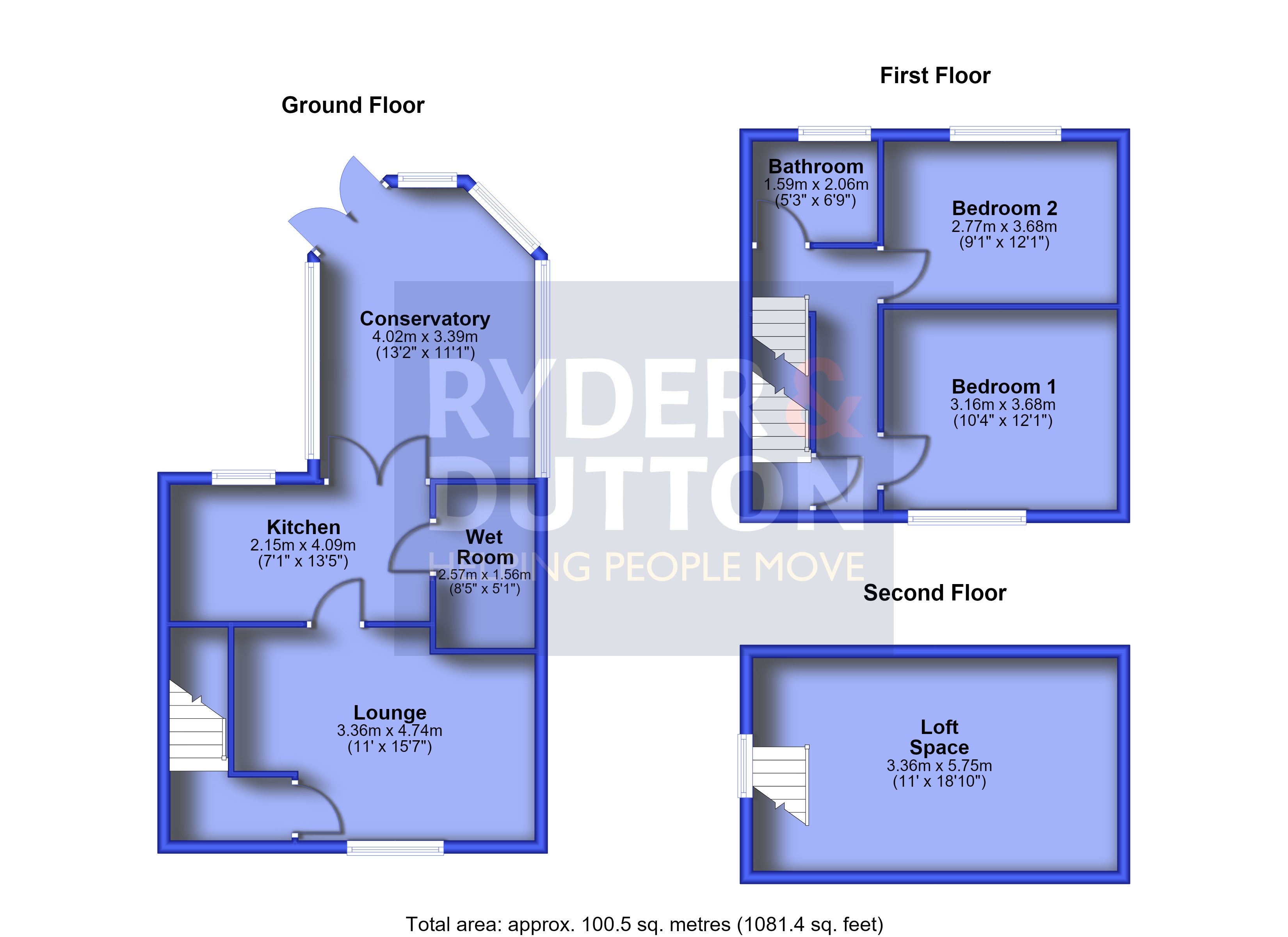 44, Reins Lee Avenue, Oldham floorplan