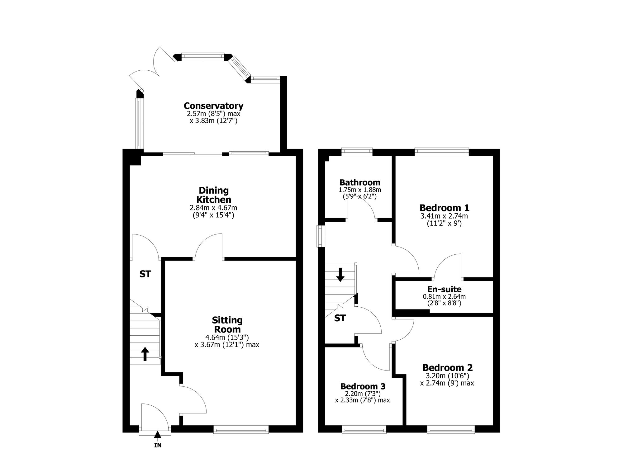 36 Kersehill Crescent, Falkirk floorplan