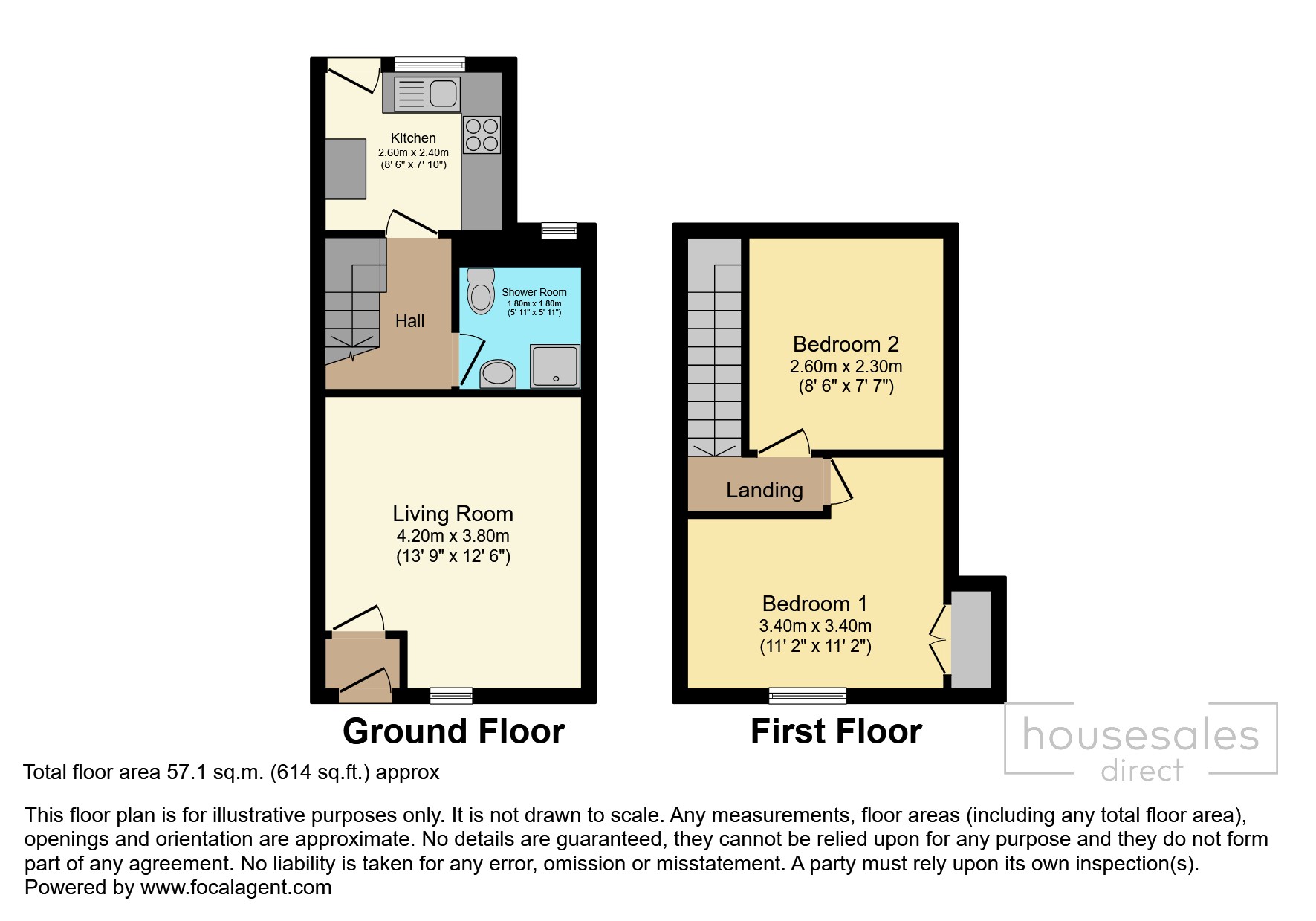 4, Yew Street, Merthyr Tydfil floorplan