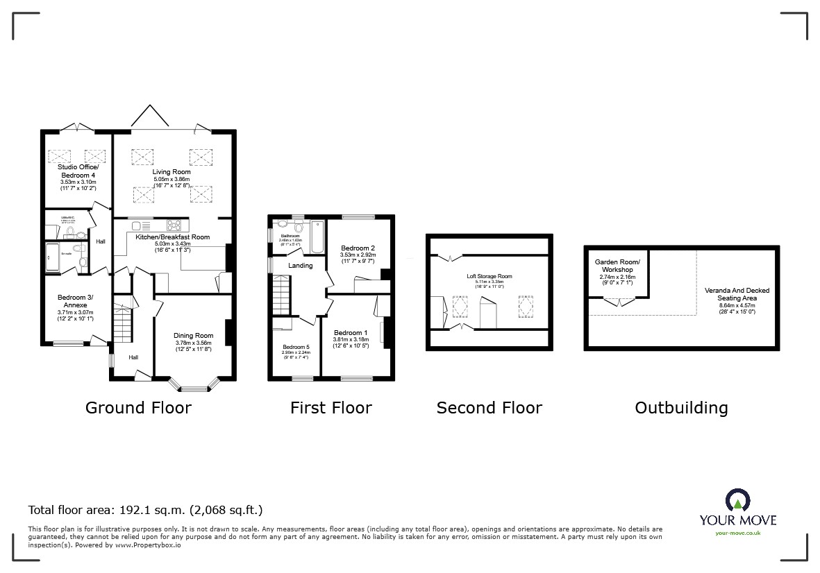 25, Lynn Close, Bedford floorplan