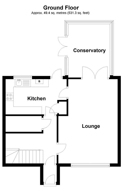 Rolfe Lane, New Romney, Kent TN28, 2 bedroom terraced house for sale