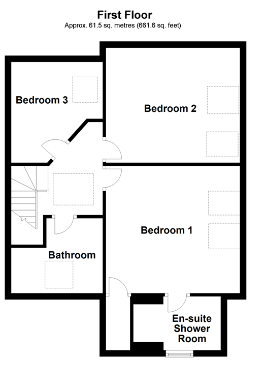 New home, 3 bed end terrace house for sale in Hermitage Lane, Boughton