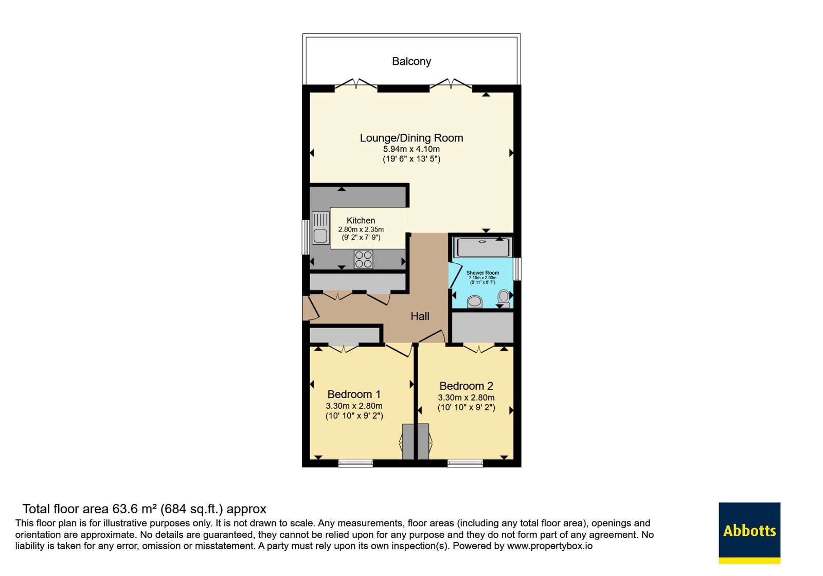 The Vale, Essex floorplan
