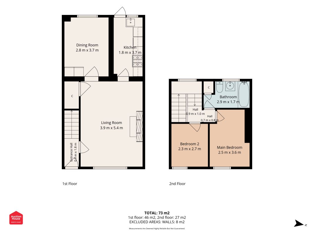 31 Elm Street, Jarrow floorplan