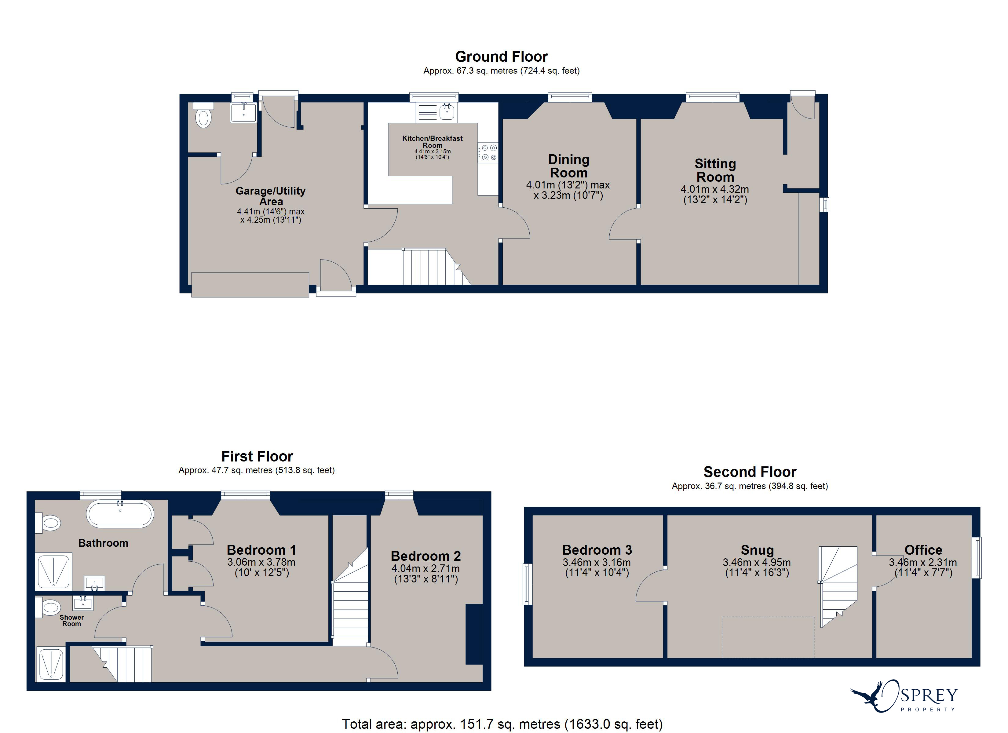 Waterend Barn, 1, Lambley Lodge Road, Oakham floorplan