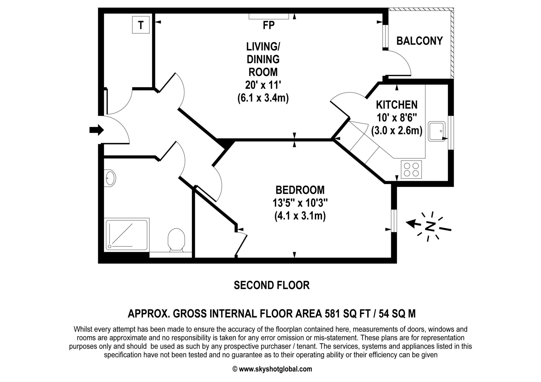 45 Birch Place, Dukes Ride, Crowthorne floorplan