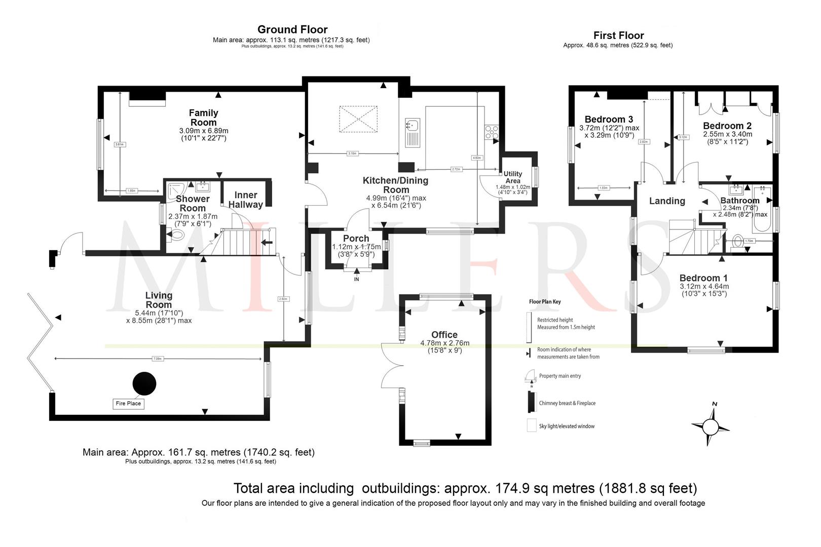 1, Takeleys Manor Cottages, Epping Upland floorplan