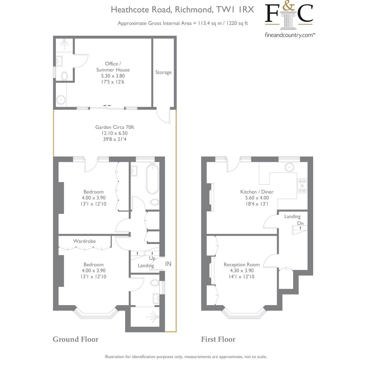 Heathcote Road, St Margarets TW1, 5 bedroom detached house for sale