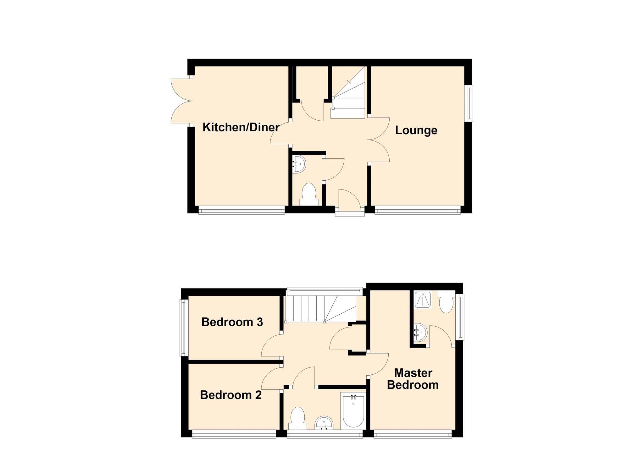 Nant Y Dwrgi, Llanharan, Pontyclun CF72, 3 bedroom detached house for