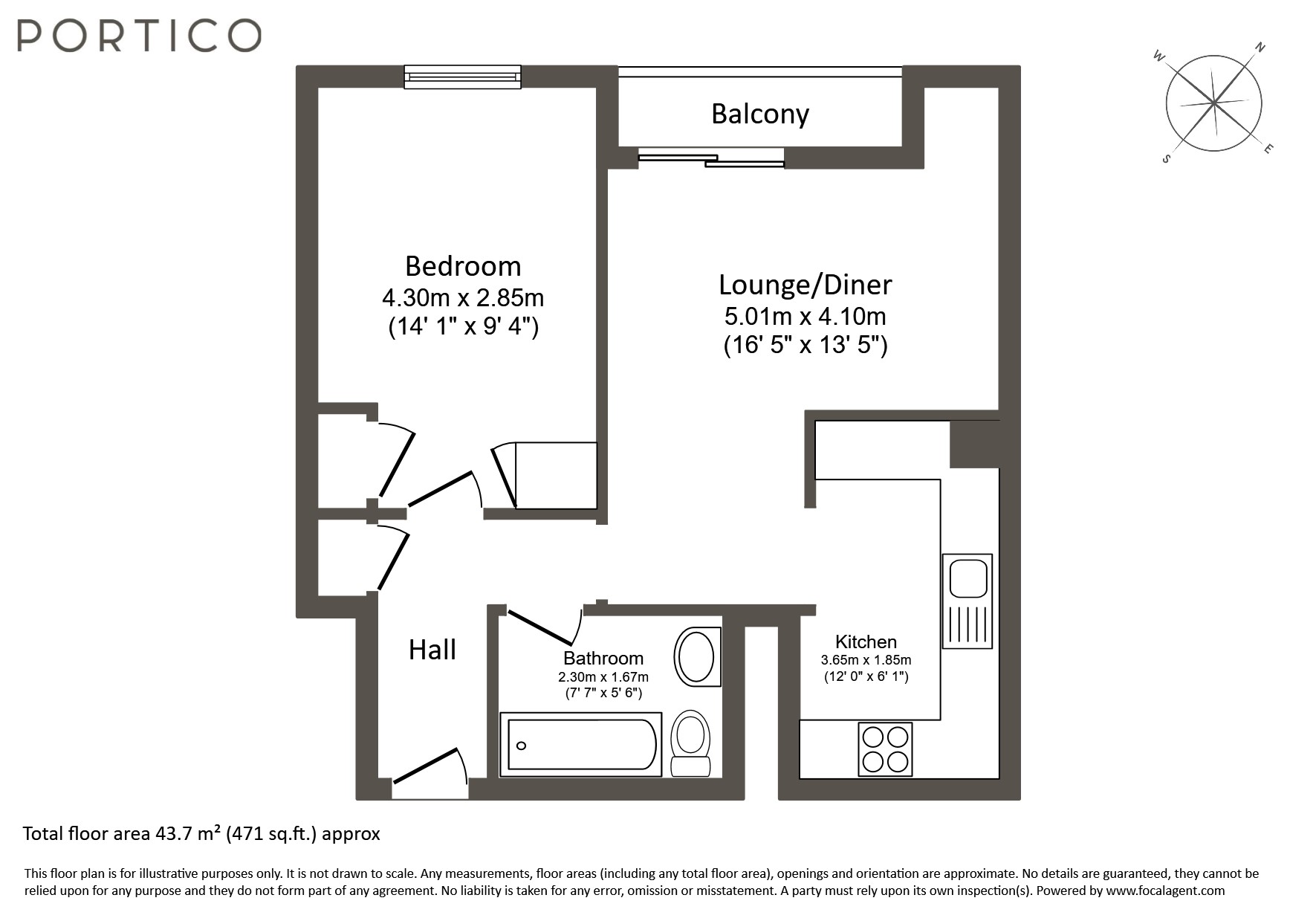 Battersea Church Road, London floorplan