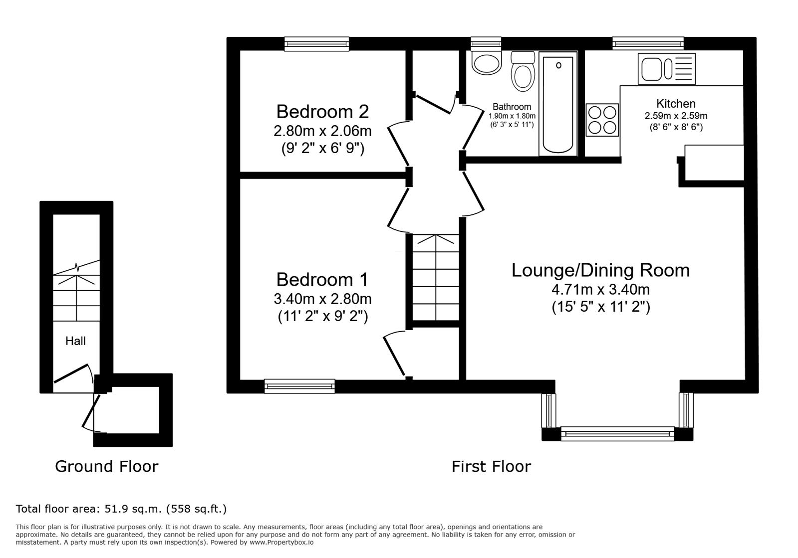 48, Finch Close, Hampshire floorplan