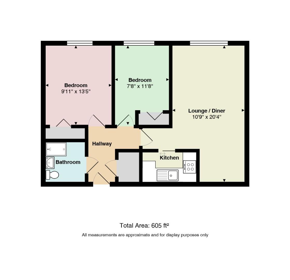 15, Laburnam Court, Millstream Way, Leighton Buzzard floorplan