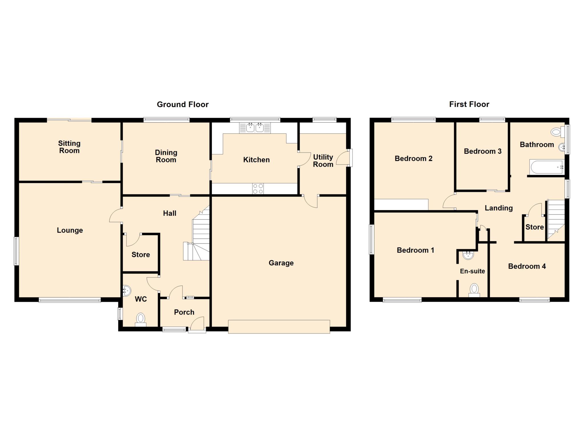 4 Bedrooms Detached house for sale in Harden Hills, Shaw, Oldham OL2