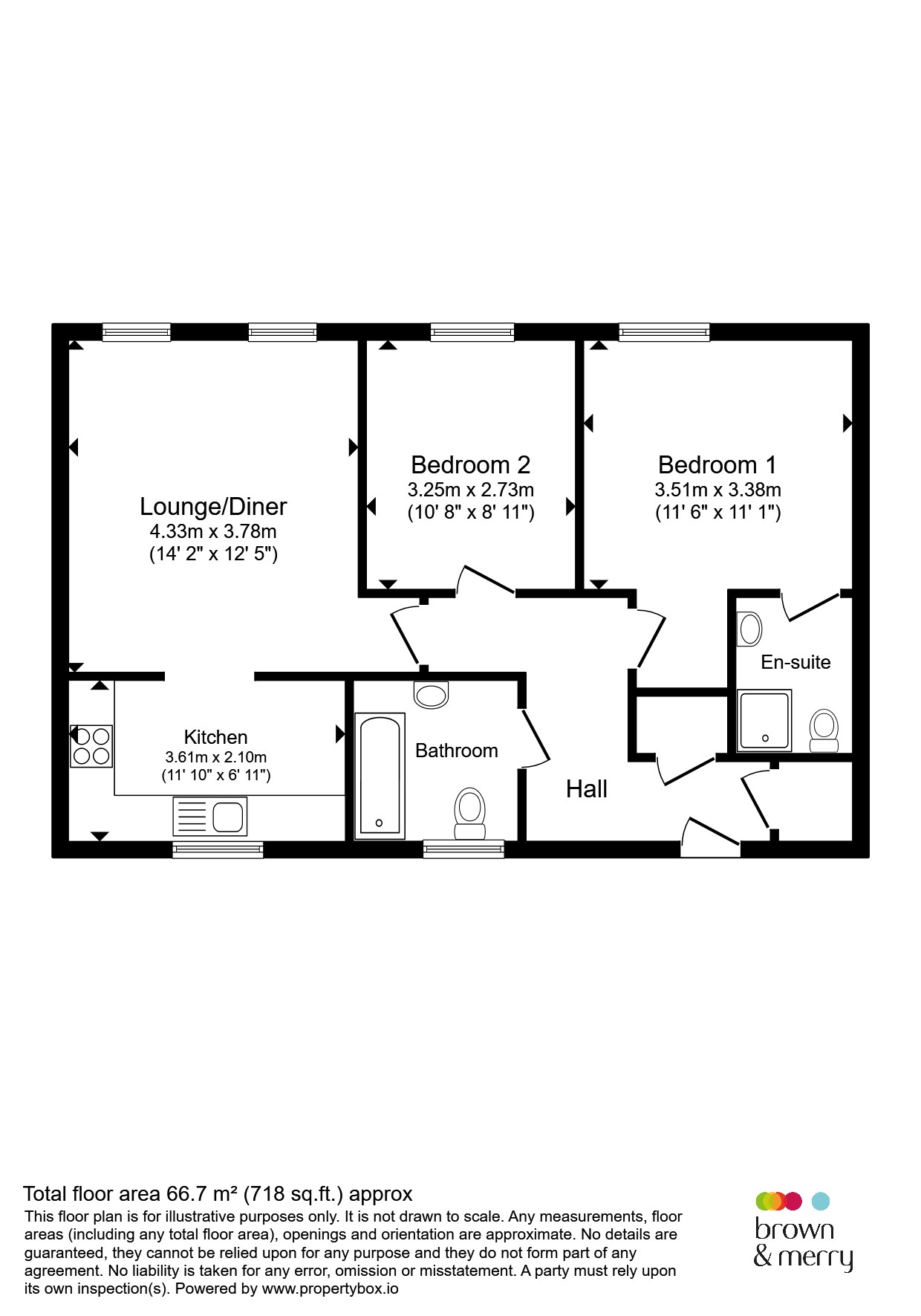 59, Falcon Mews, Stanbridge Road, Leighton Buzzard floorplan