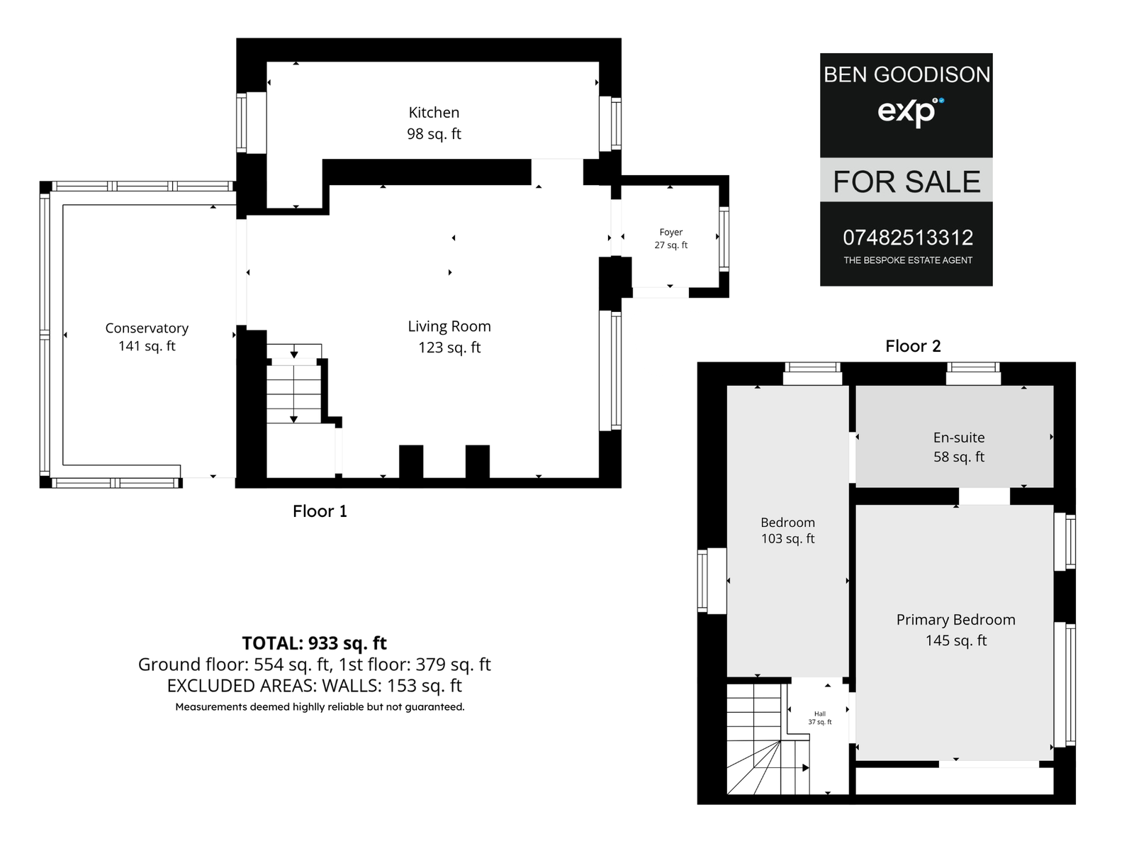96, Old Road, Bradford floorplan