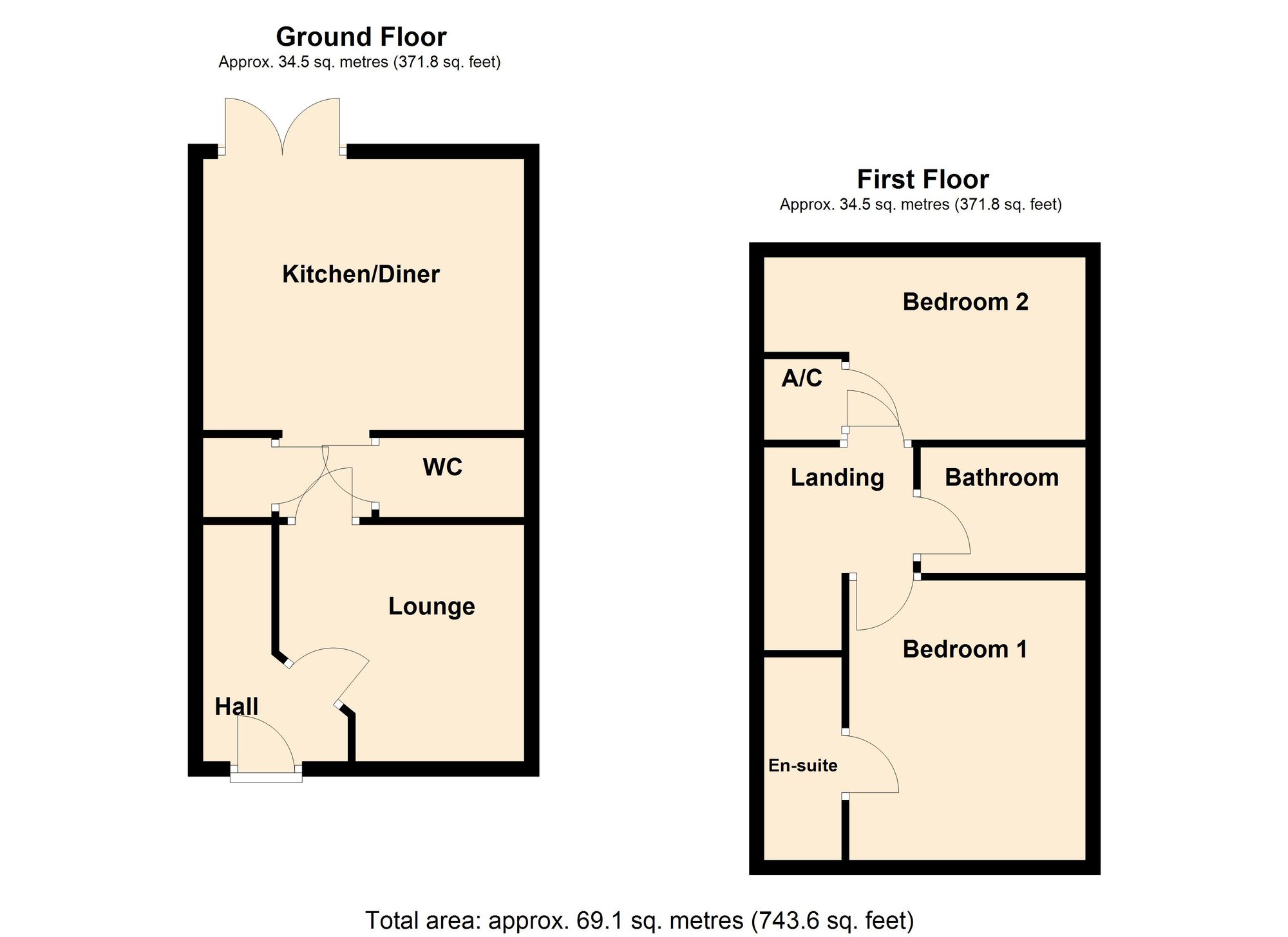 Sutton Special, Tower Gardens, Darwen floorplan
