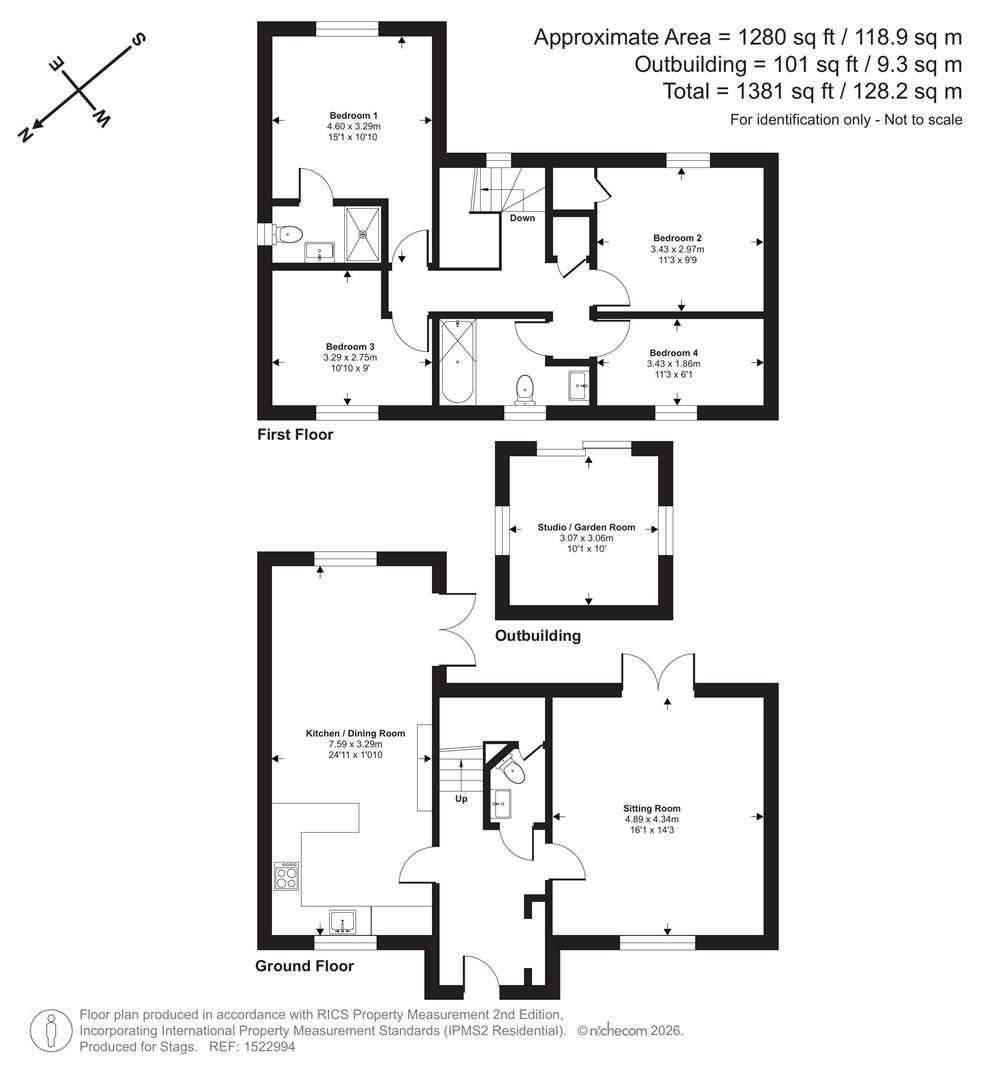 Little Orchard, Truro floorplan