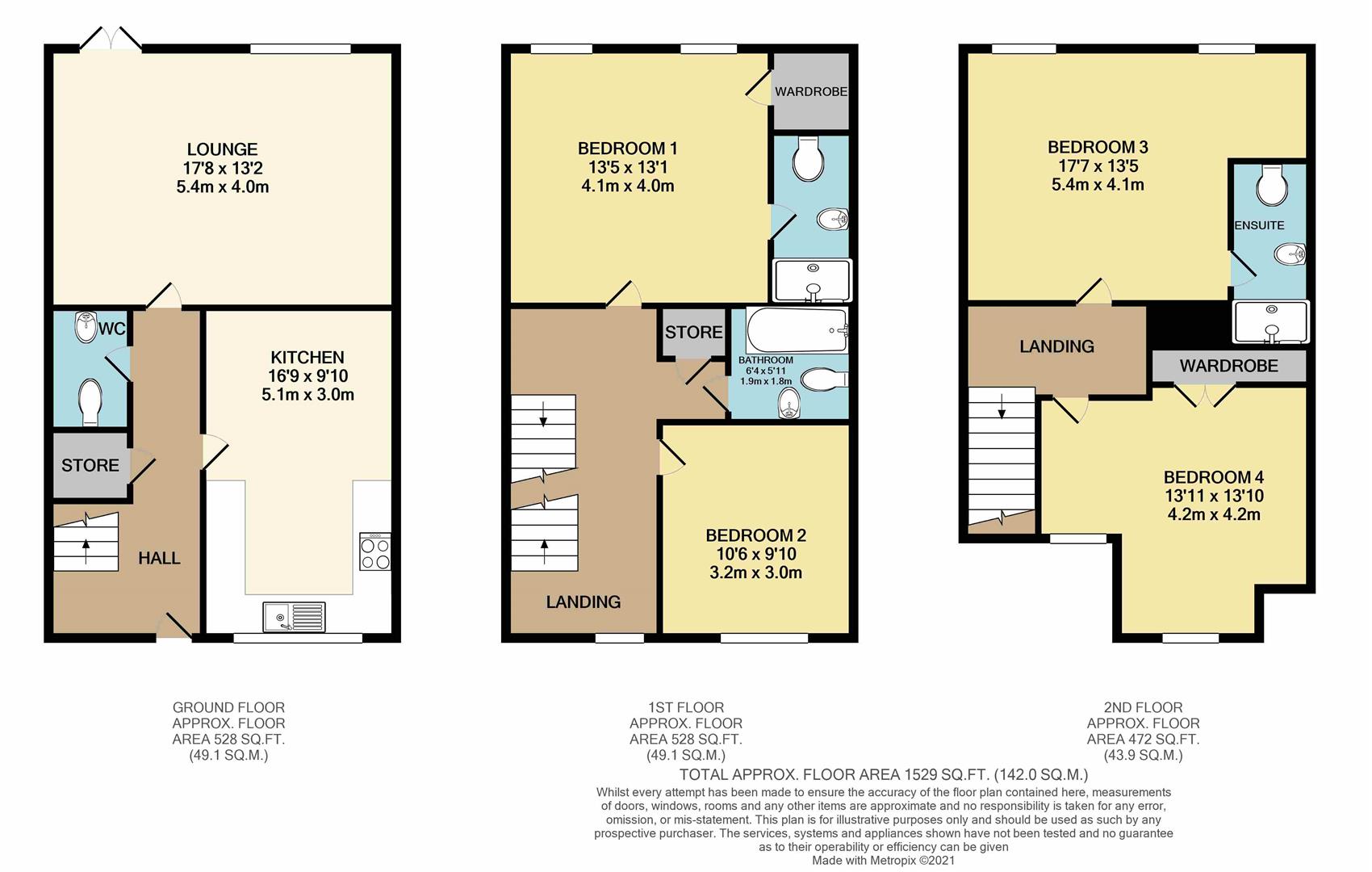 Schuster Road, Manchester floorplan