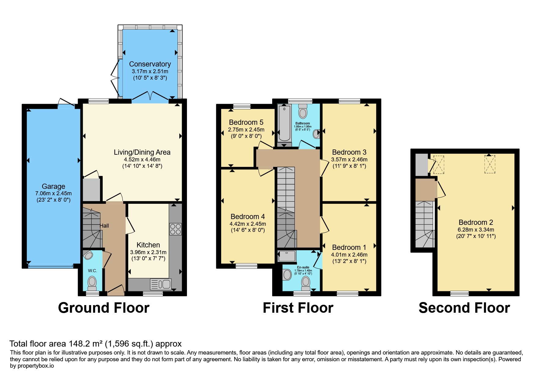 12, Worcester Close, Chesterfield floorplan
