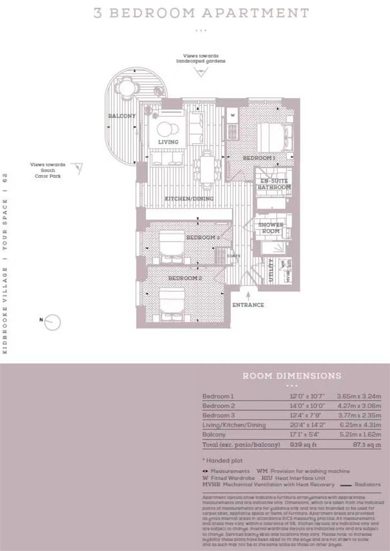 308 Cairncross House, 17 Townsend Road, Kidbrooke floorplan