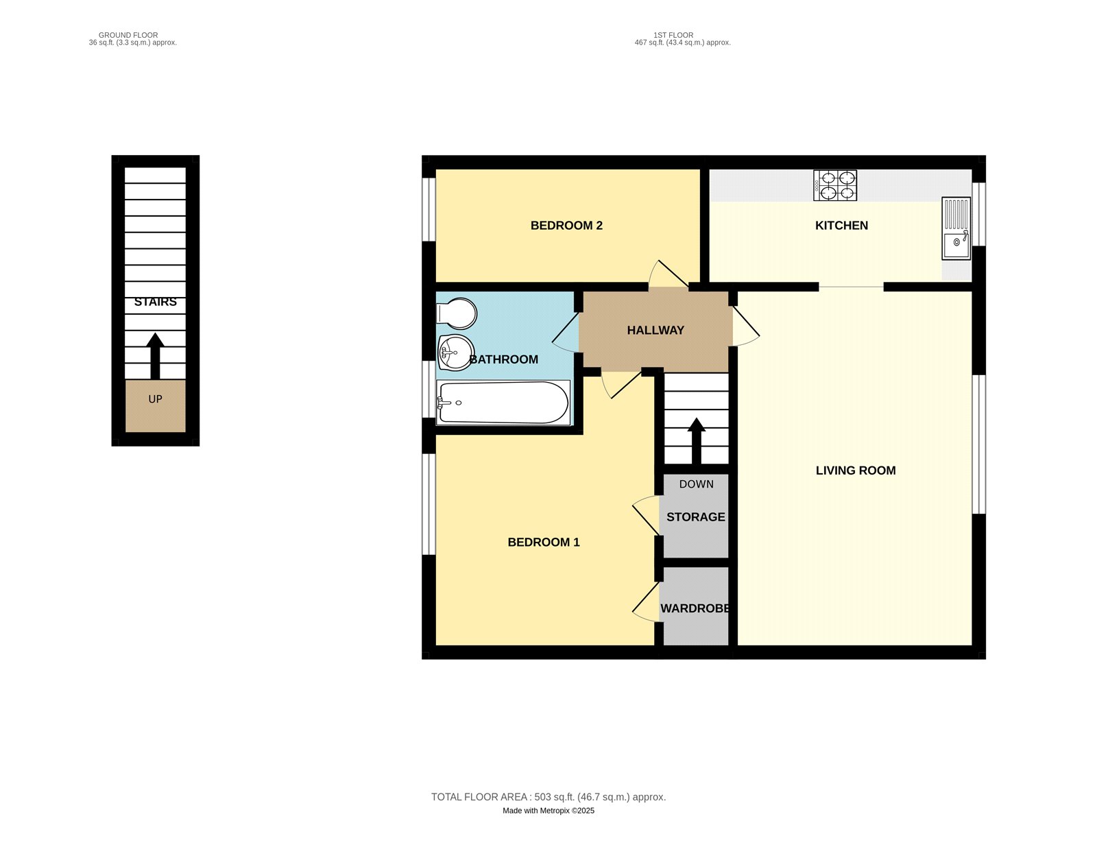 Blackthorn Road, Bristol floorplan
