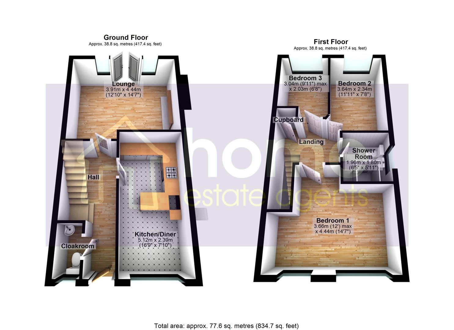 7, Copper Beech Drive, Stalybridge floorplan