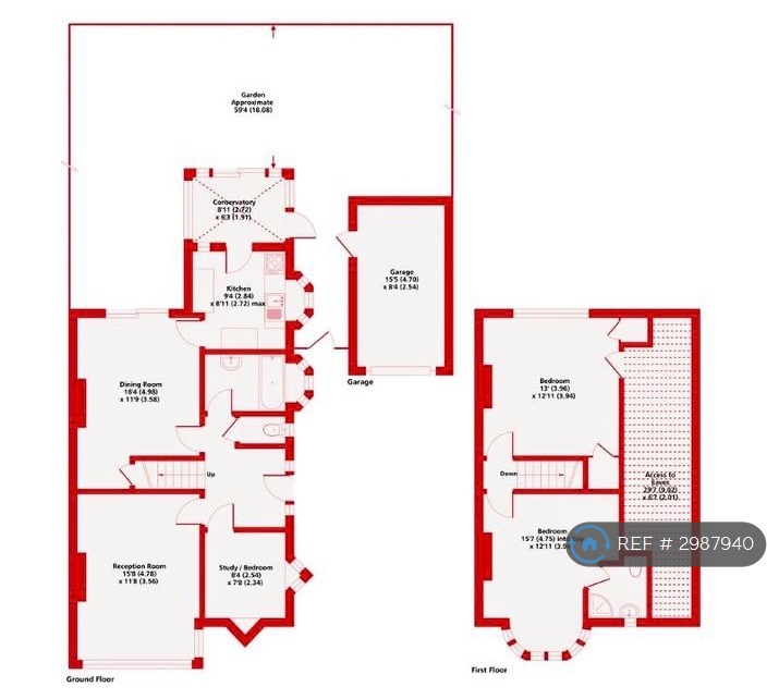 Pickhurst Lane, West Wickham floorplan