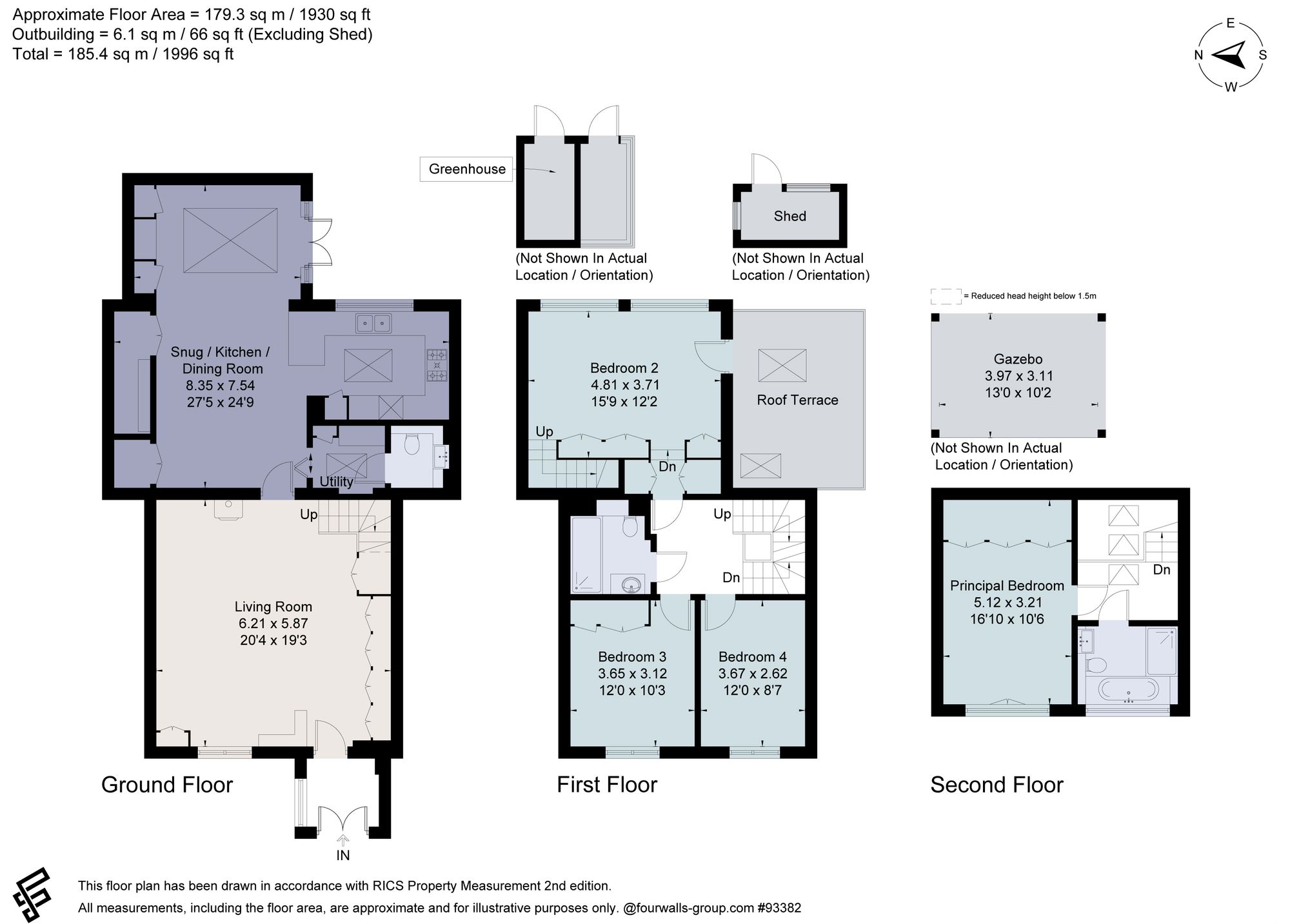 Old School House Houghton Bridge, Arundel floorplan