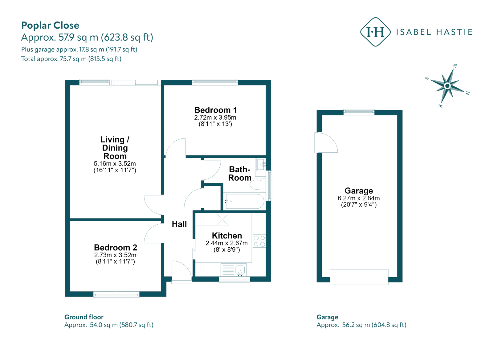 23, Poplar Close, Cambridge floorplan
