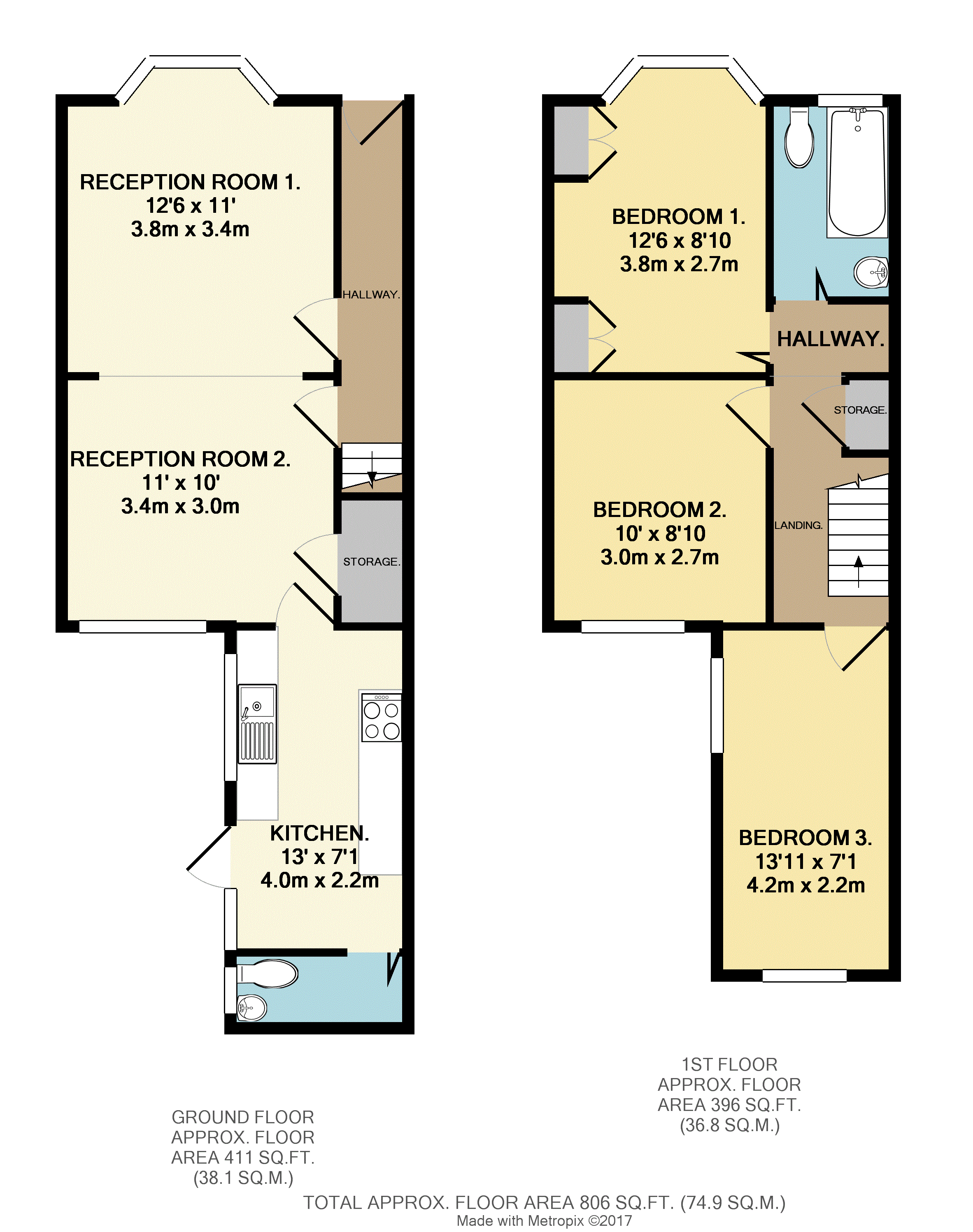 Free property report 26 Truro Road, Ashton, Bristol, BS3 2AE Chimnie