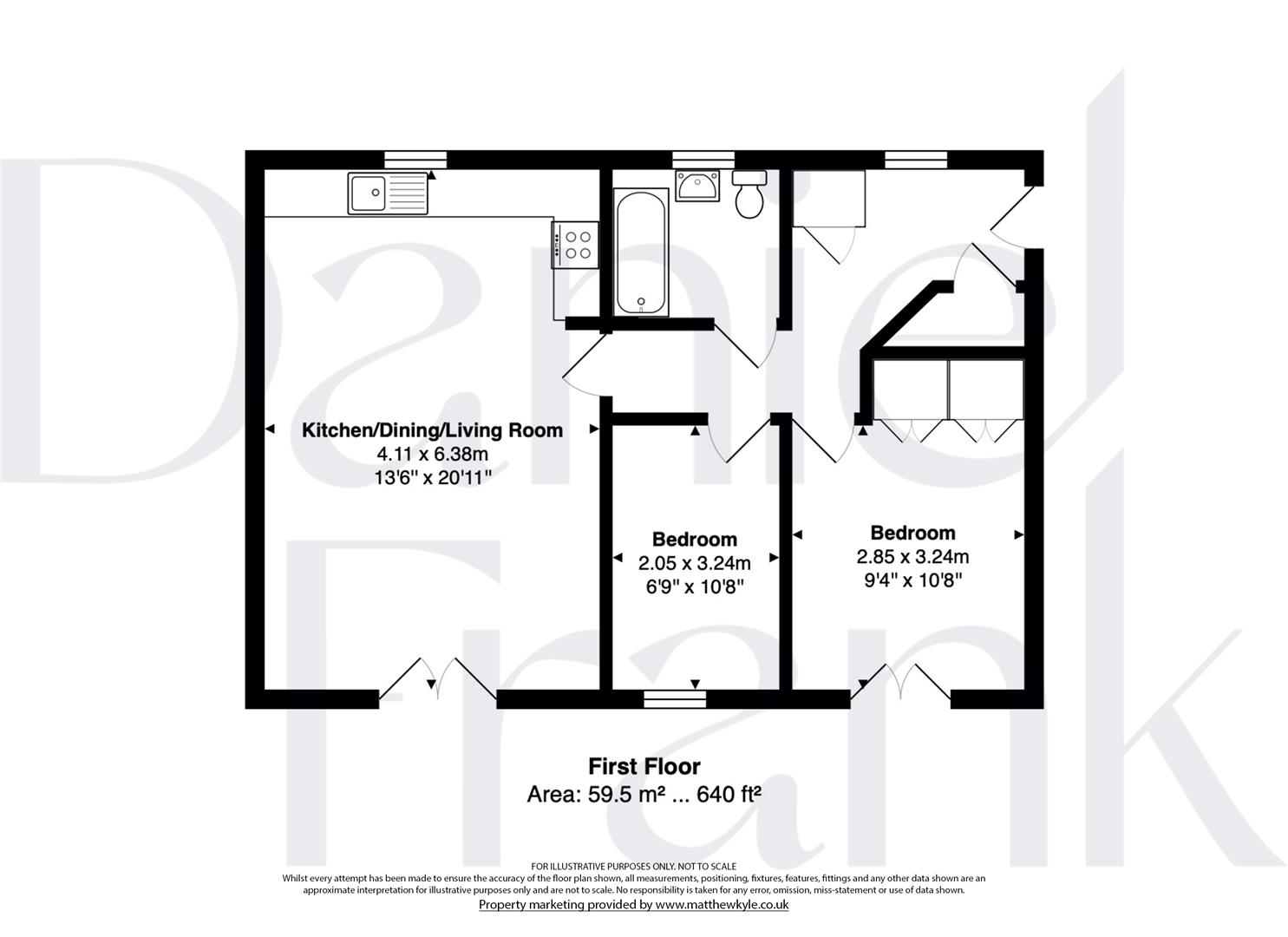 21, College Close, Loughton floorplan