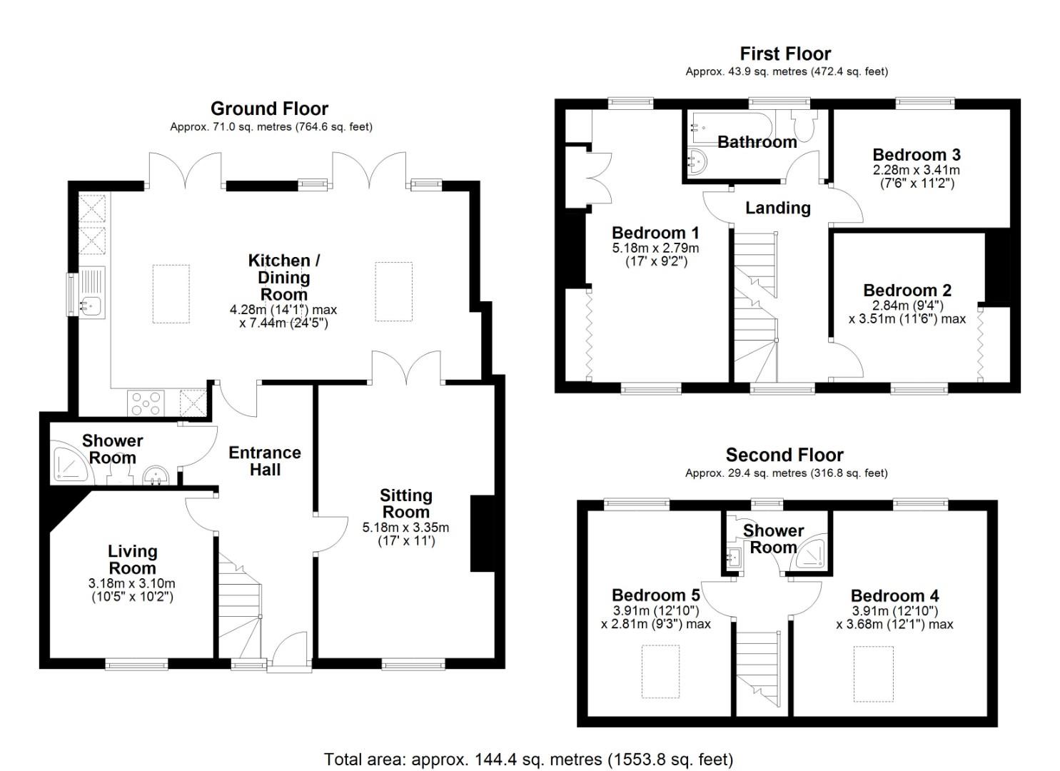 67, Hills Avenue, Cambridge floorplan