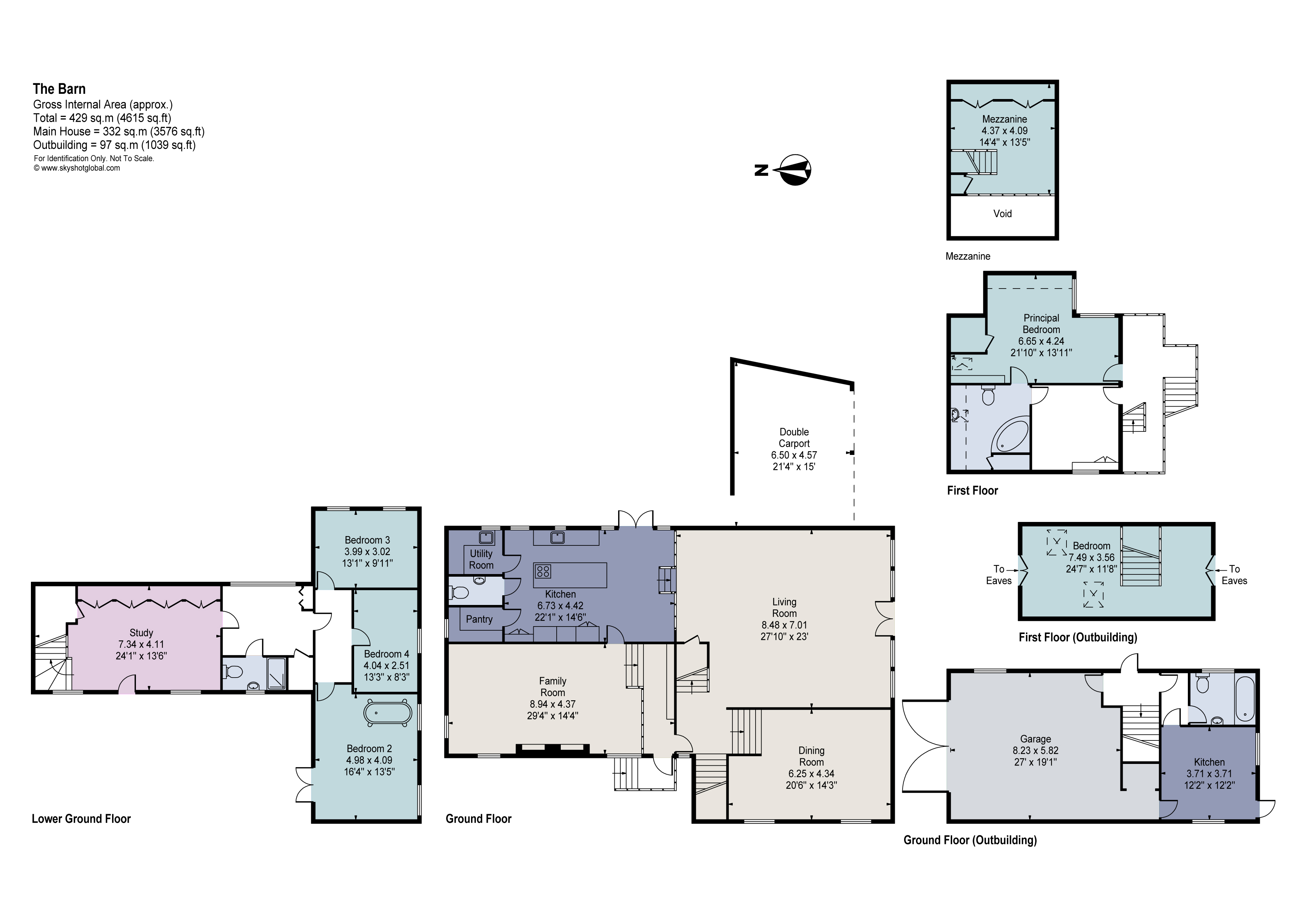 The Barn, Headley Mill Farm,, Standford Lane, Bordon floorplan