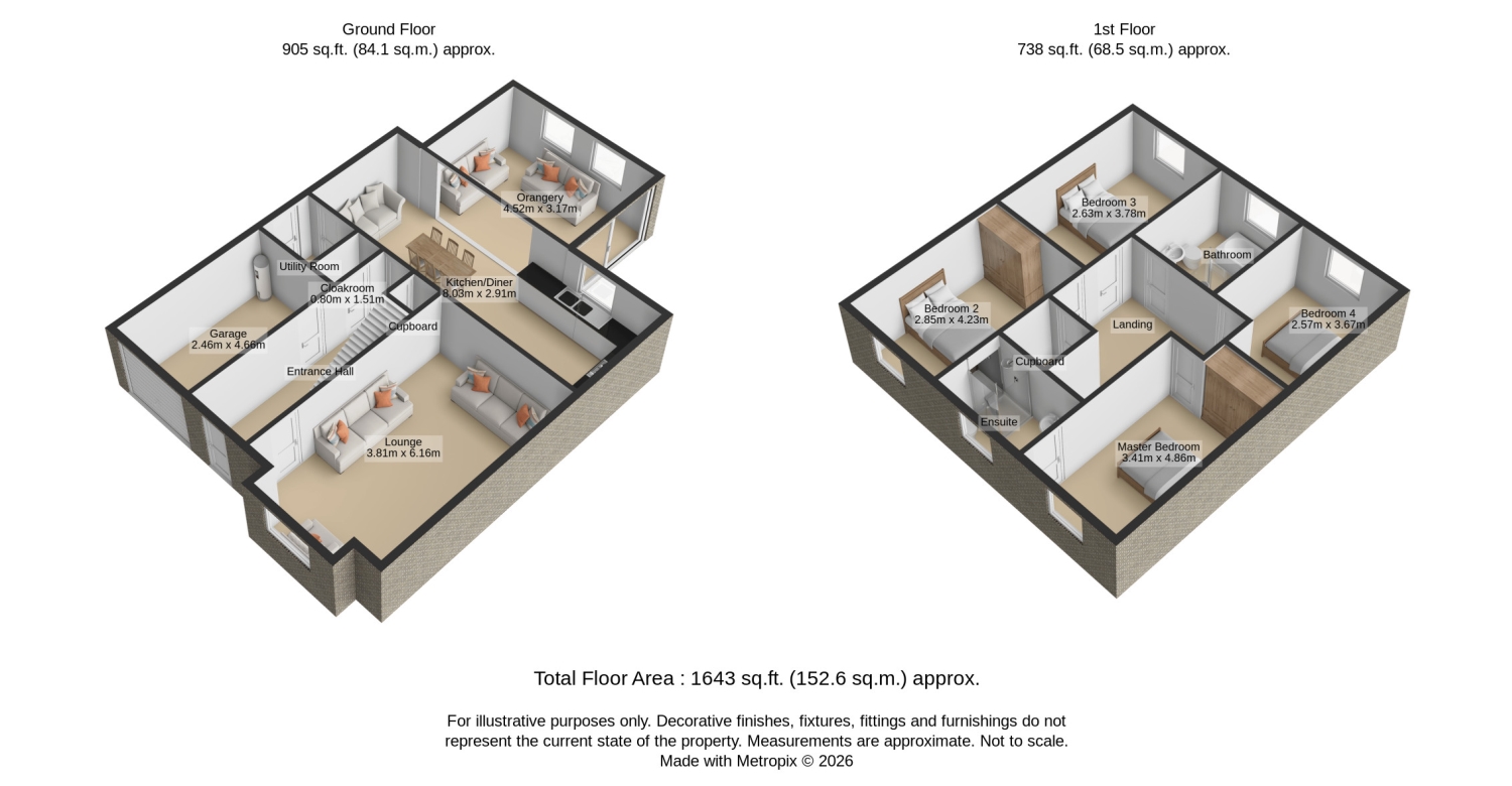 14, Park View Court, Cleckheaton floorplan