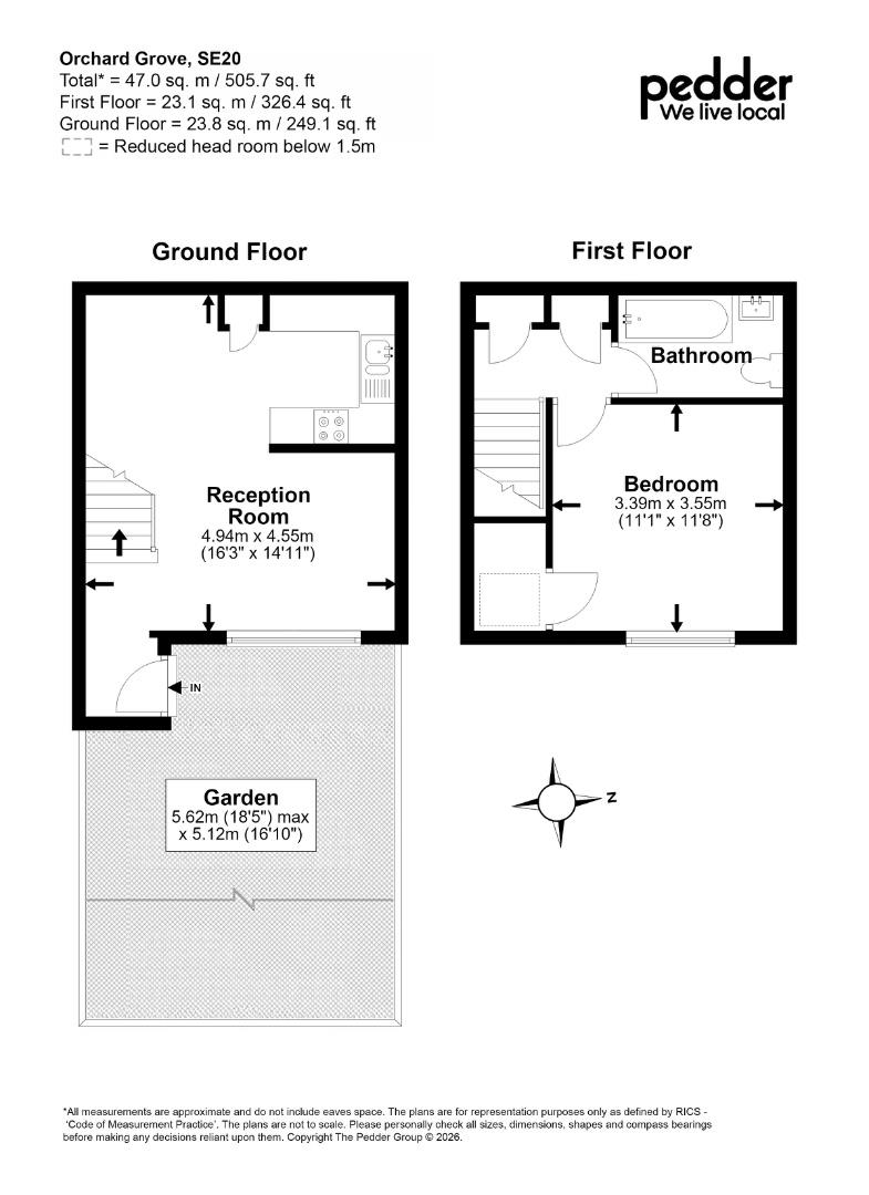 Orchard Grove, London floorplan