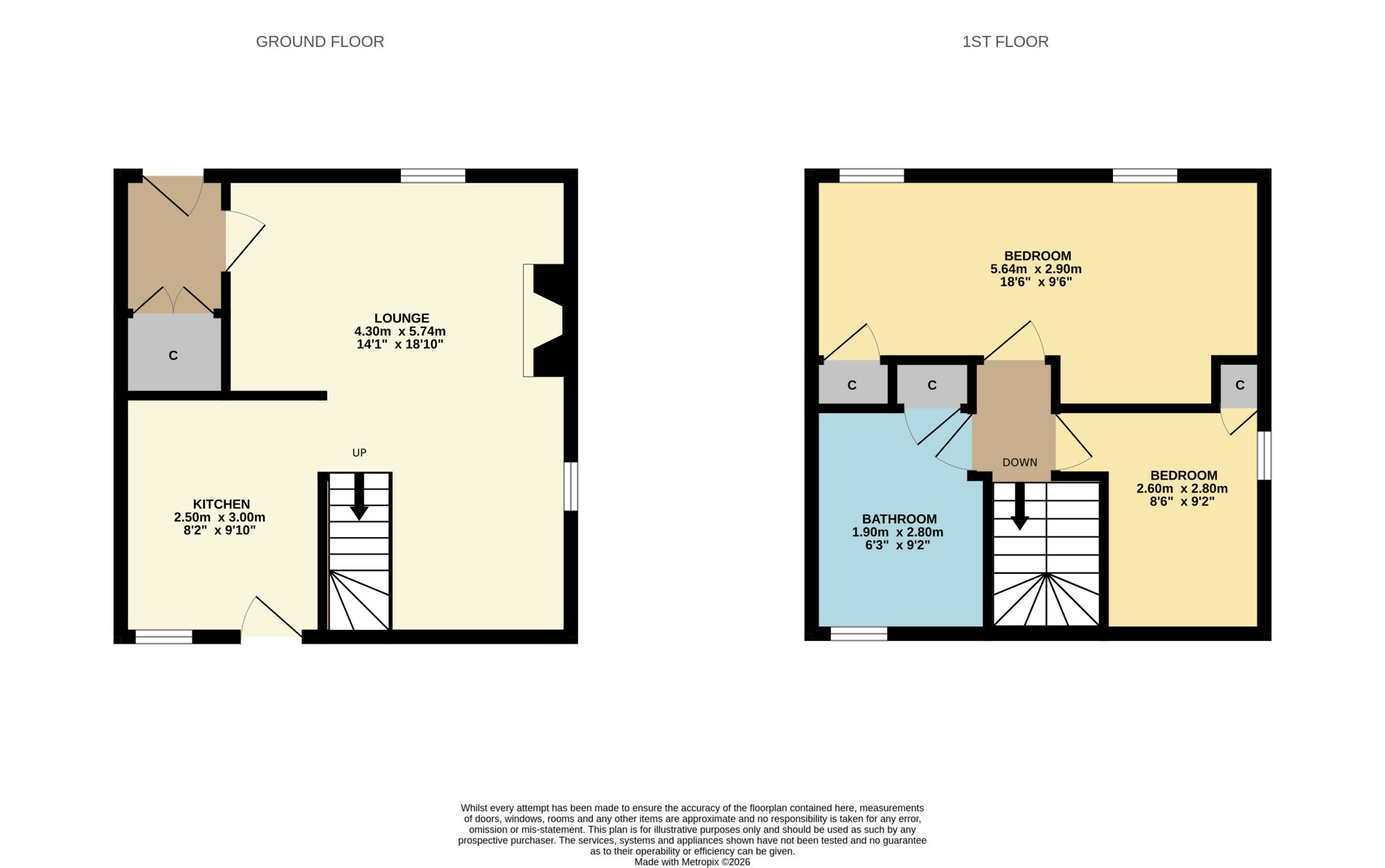 2, Fleet Street, Gatehouse of Fleet floorplan