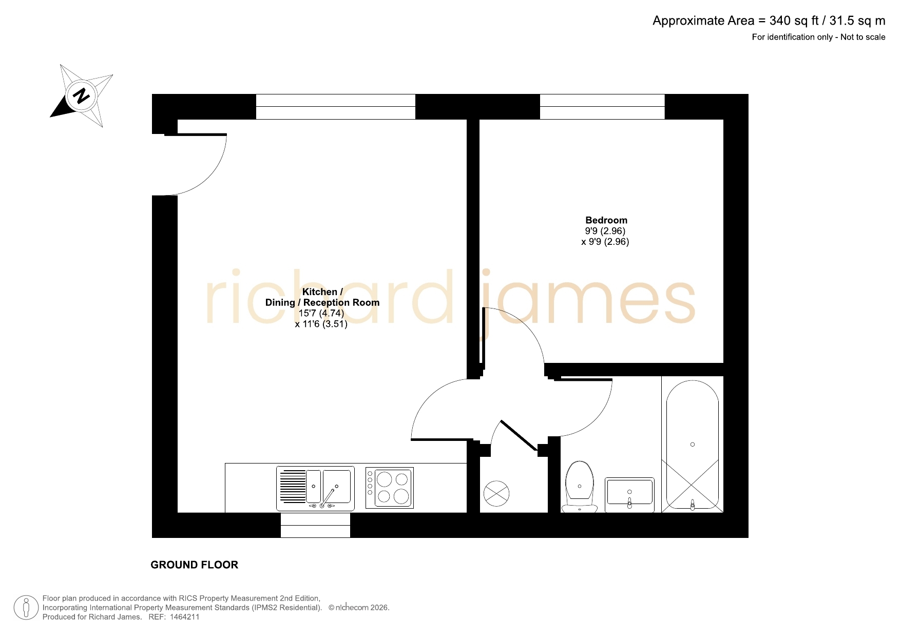 91, Copse Avenue, Swindon floorplan