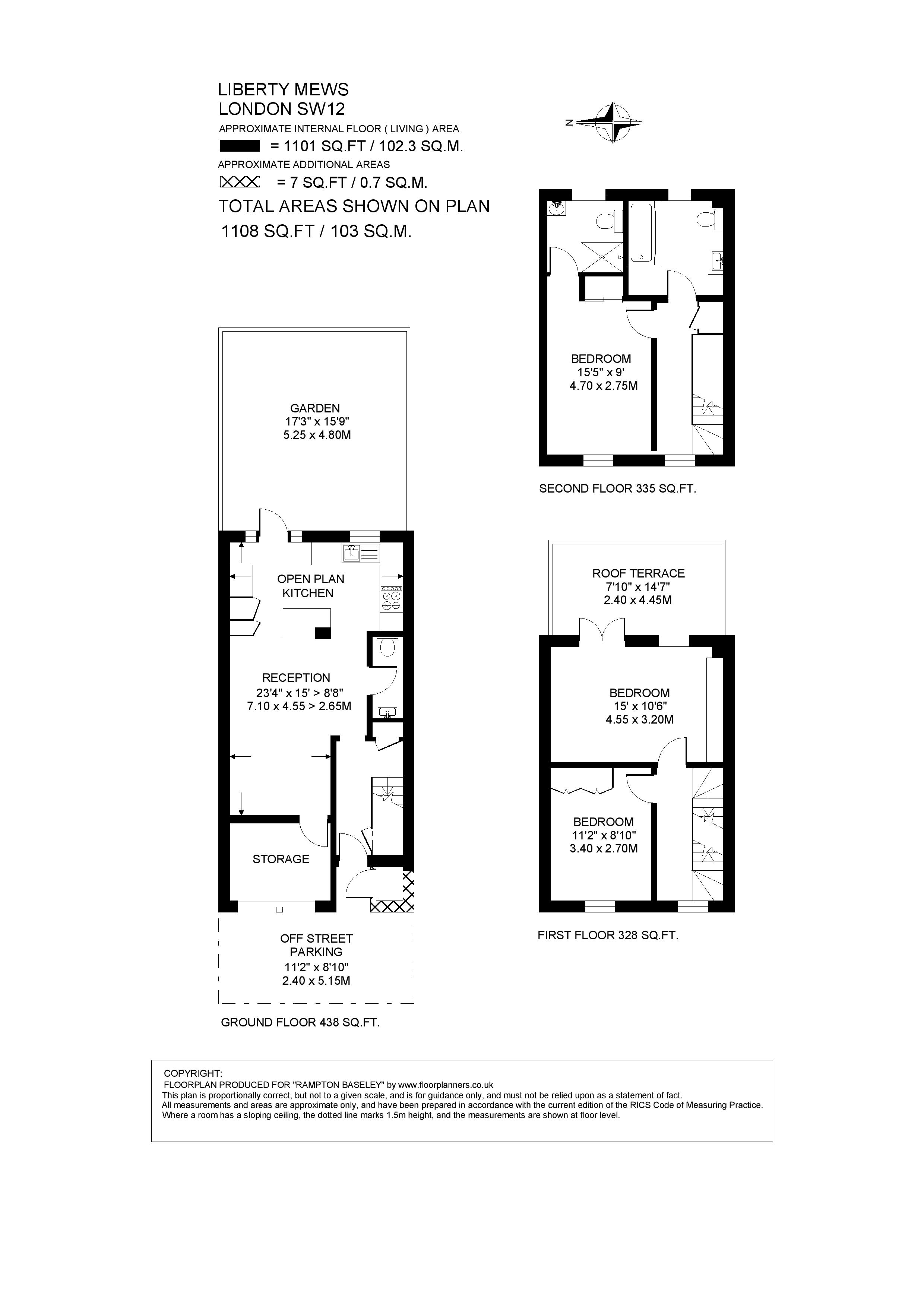 16, Liberty Mews, London floorplan