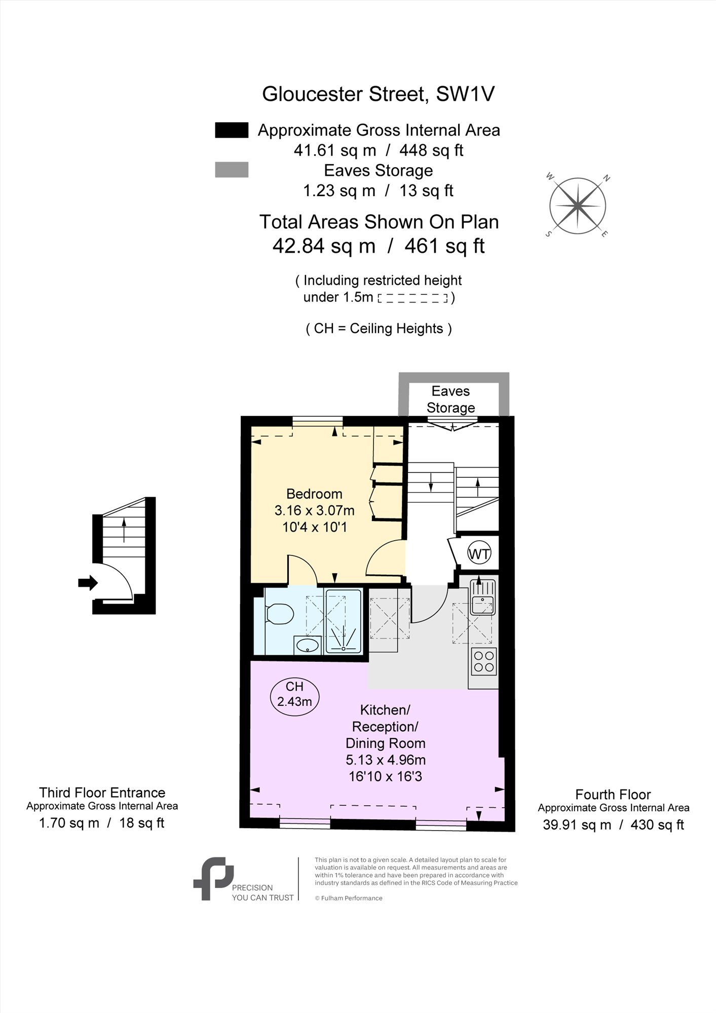 Gloucester Street, London floorplan