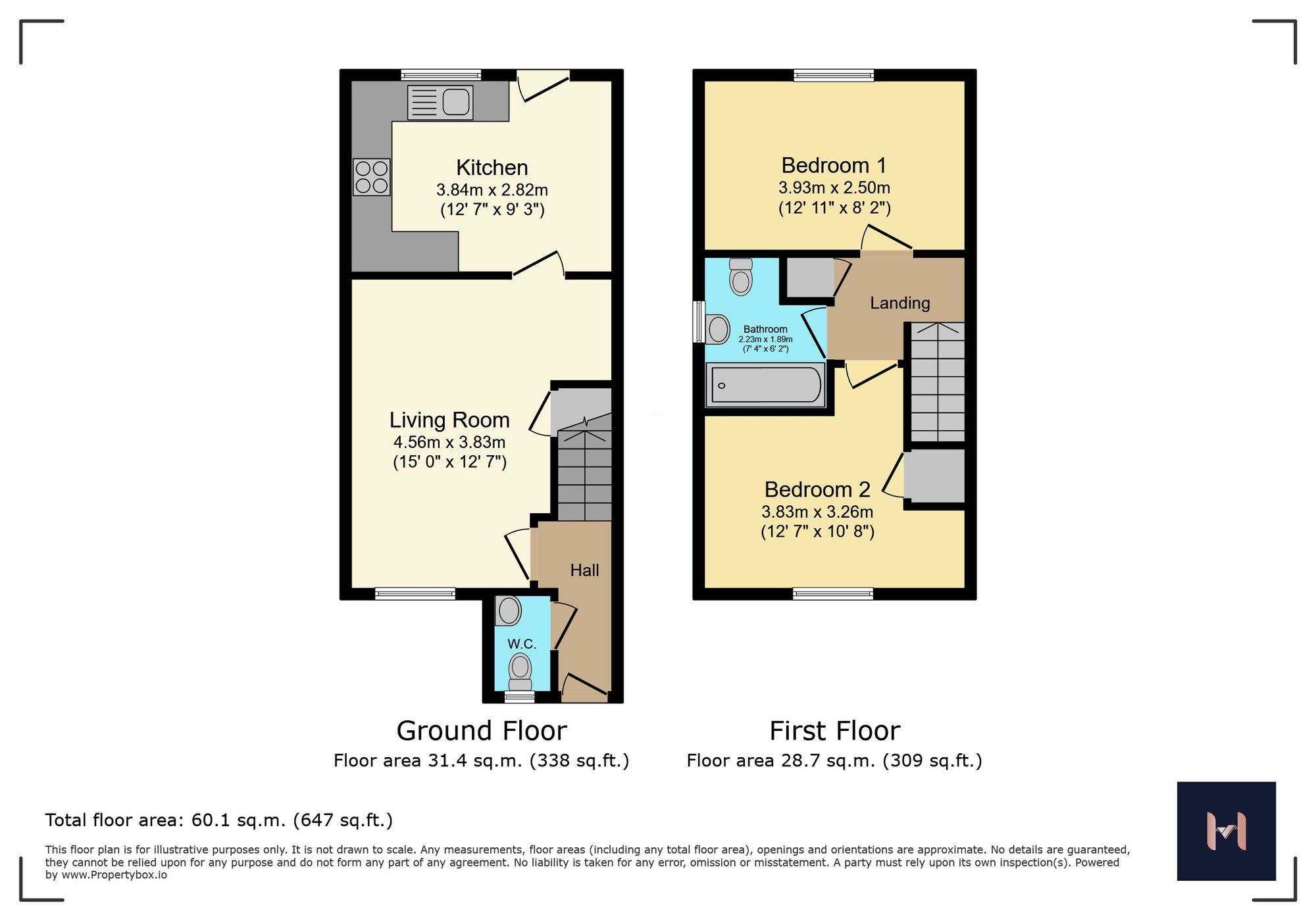 110 Waterworks Road, Coalville floorplan