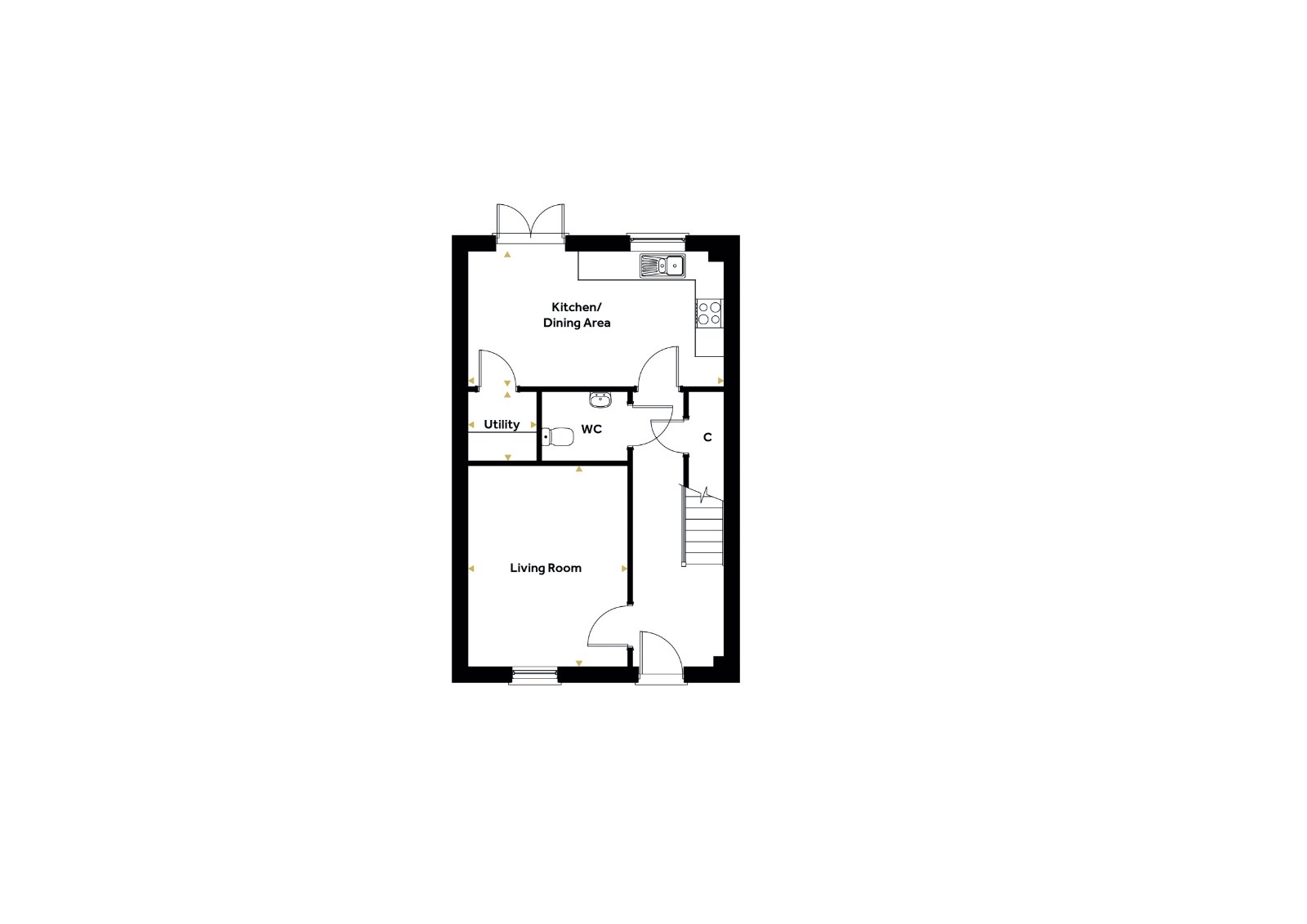 Plot 5 (The Sparrow),, Swans Brook, Abberton floorplan