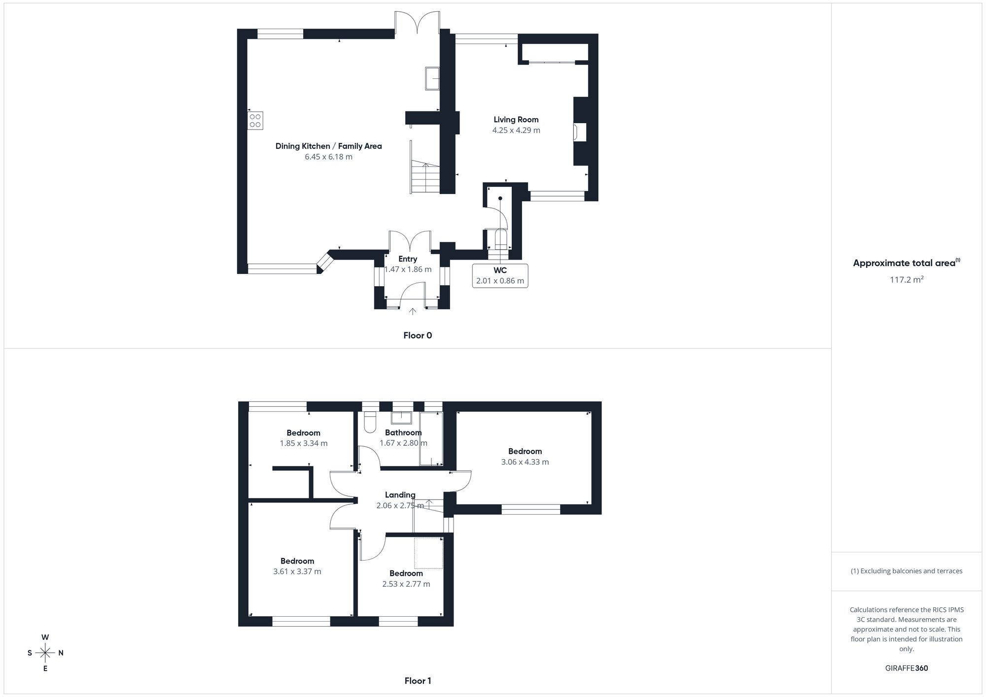 14 Goswick Drive, Newcastle Upon Tyne floorplan
