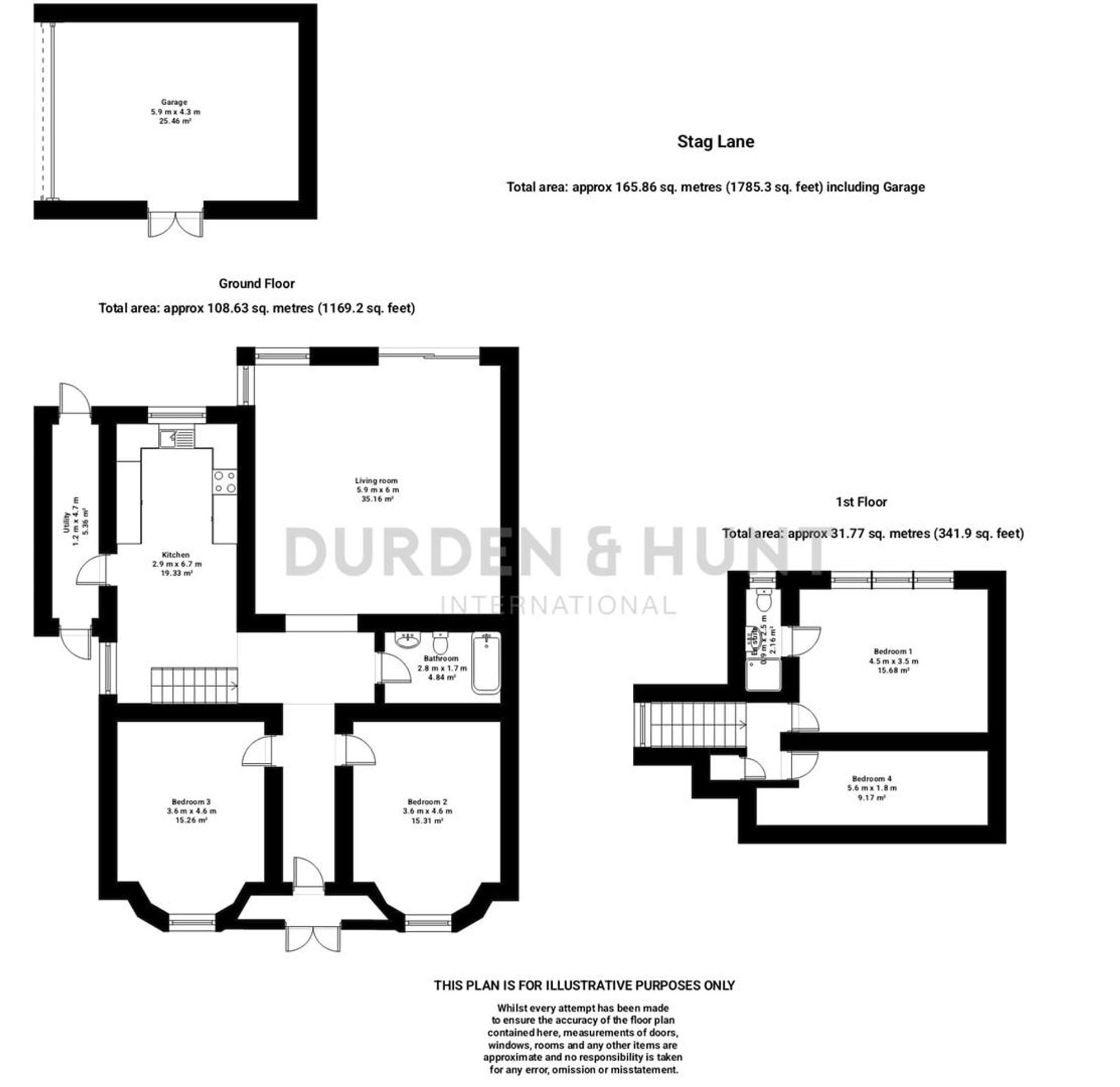 24 Stag Lane, Buckhurst Hill floorplan