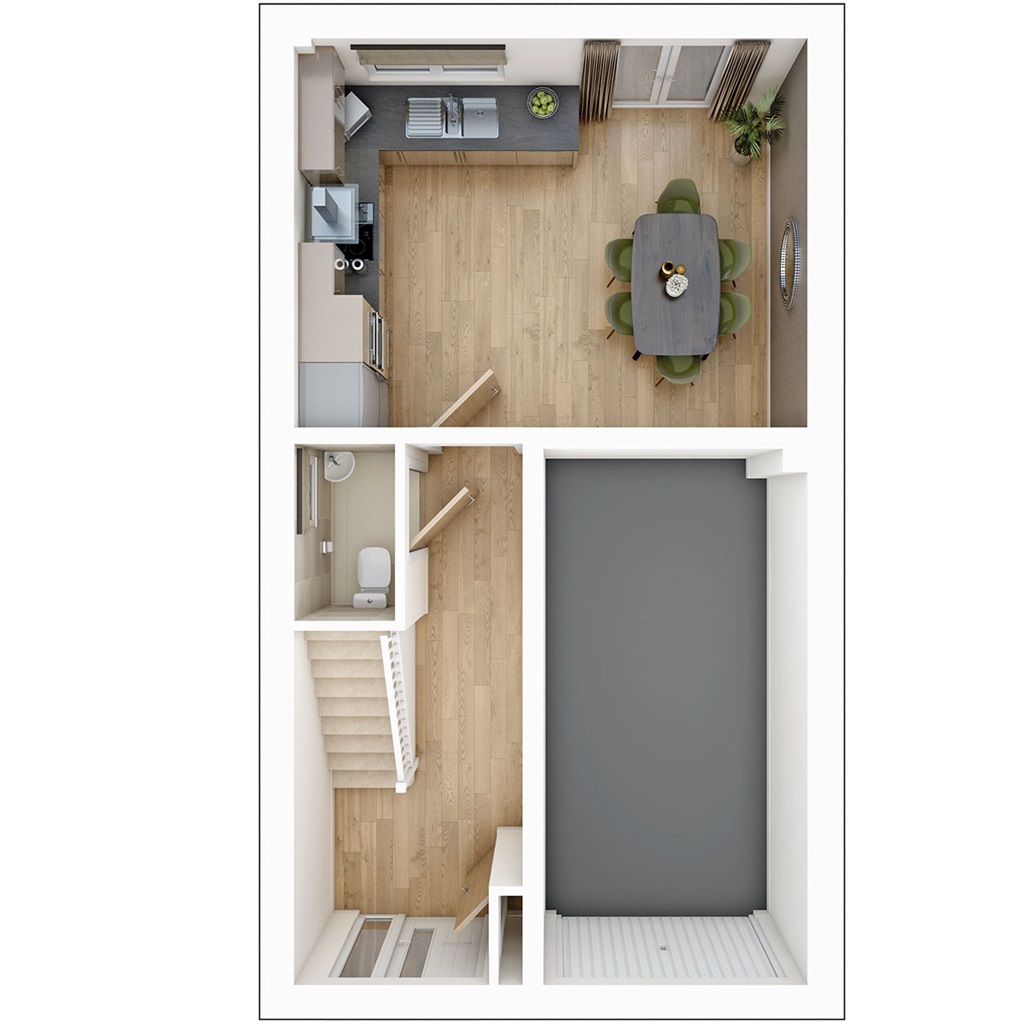 The Parkstone - Plot 34, Stoke Rise, Stoke Gifford Bypass, Stoke Gifford floorplan