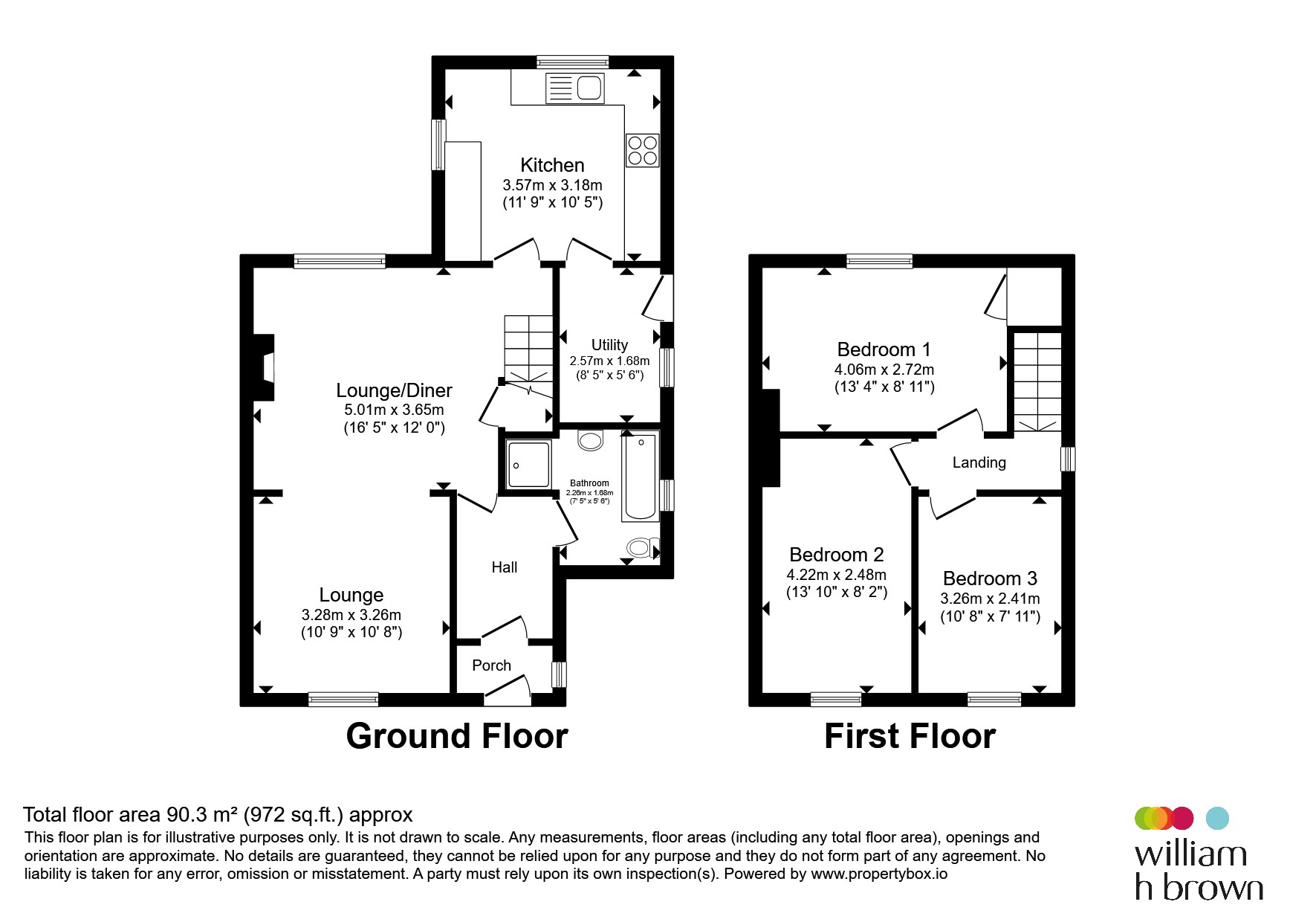 43, Sluice Road, Spalding floorplan