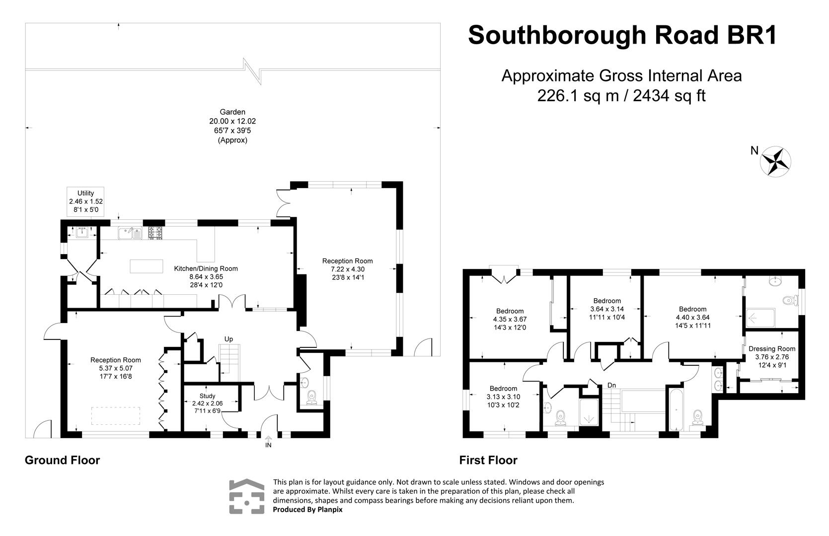 Southborough Road, Bromley floorplan