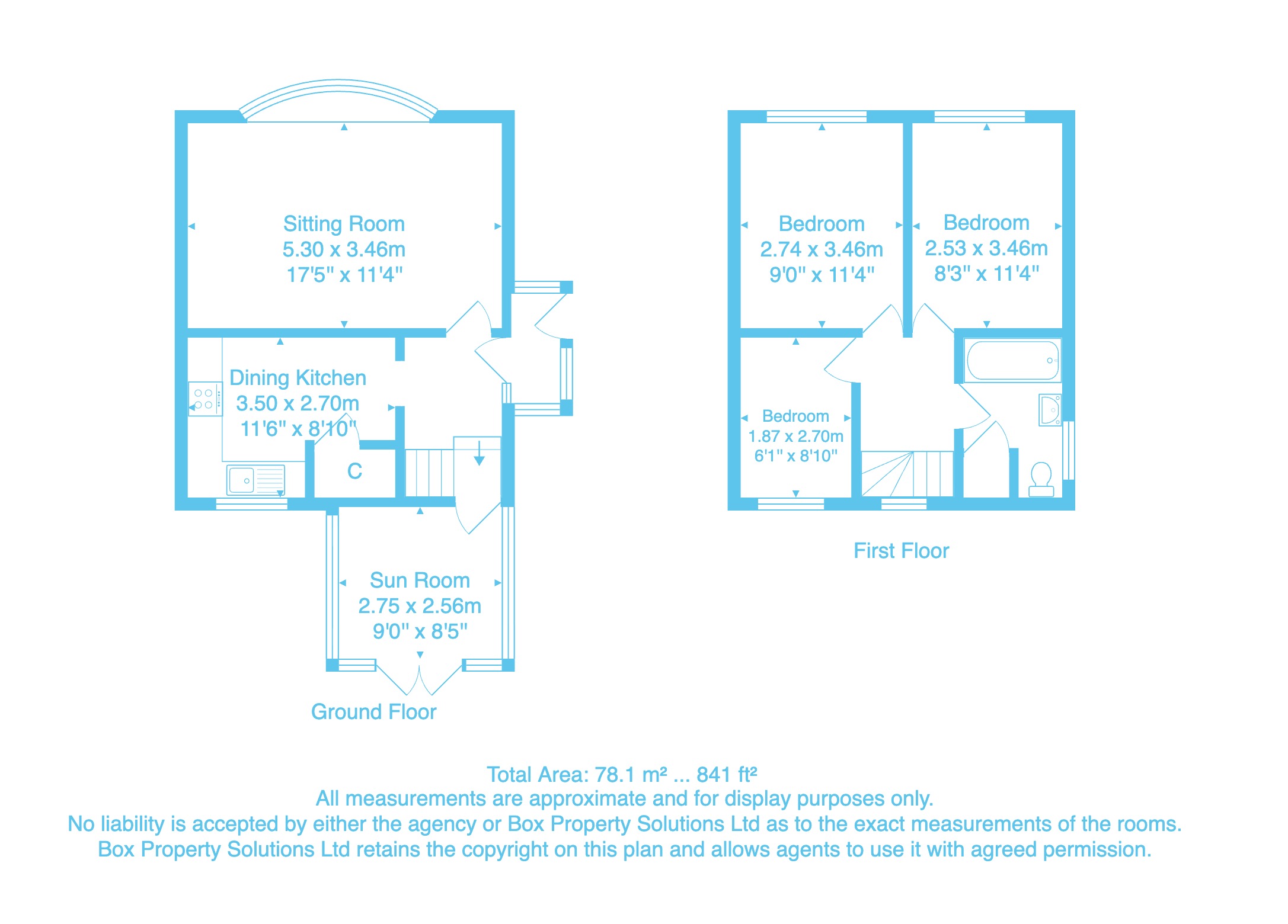 44, Birchlands Avenue, Bradford floorplan