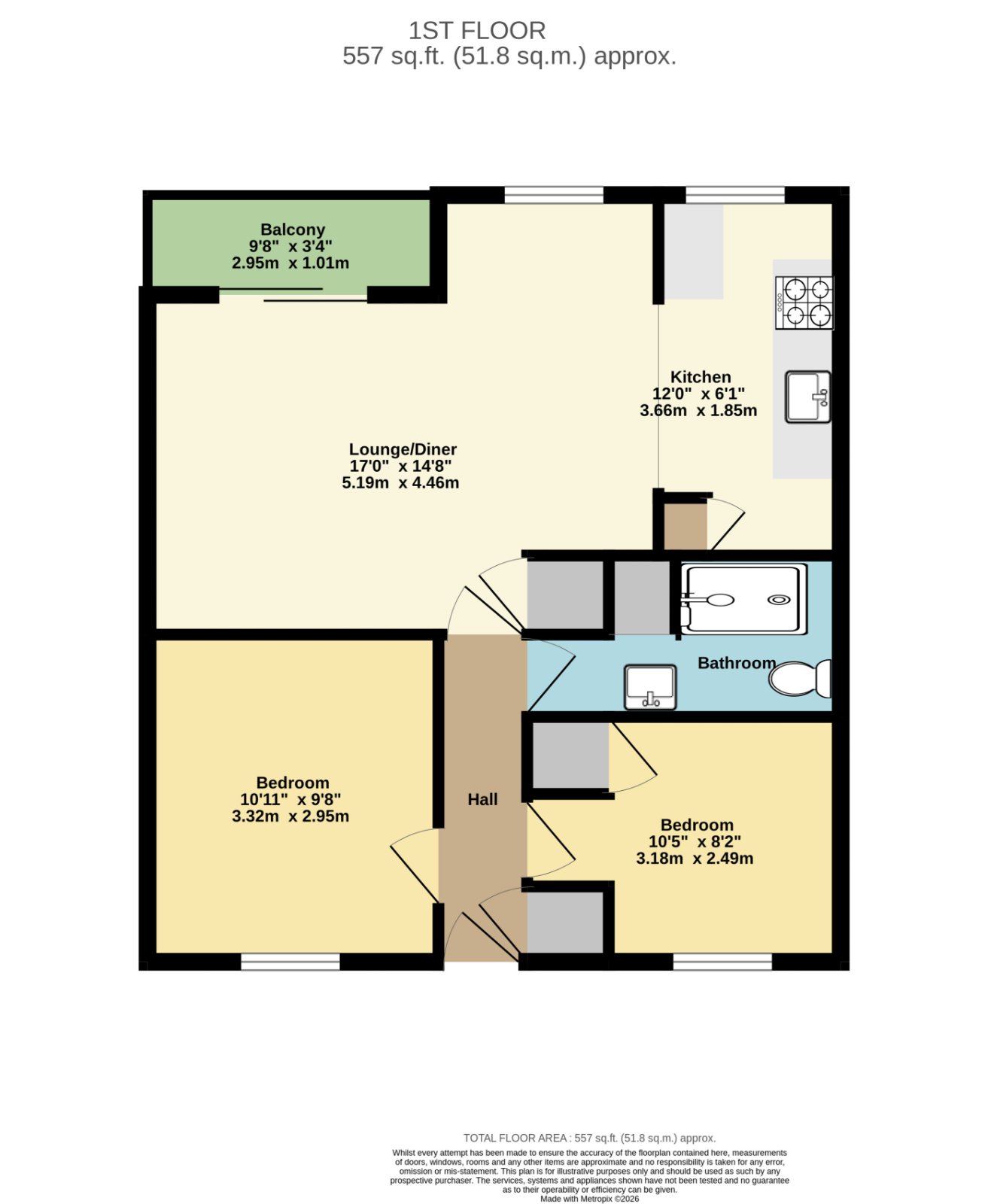 Collingwood Rise, Kent floorplan